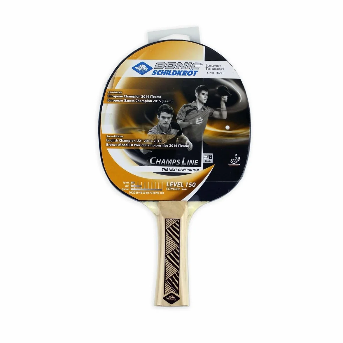 Donic-Schildkröt Champs Line 150 Raqueta de Tenis de Mesa ITTF
