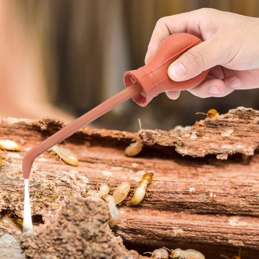 KIMISS Pulverizador de Plástico para Control de Plagas, Dispensador de Pesticida para Jardinería, Aplicador de Polvo contra Insectos y Termitas