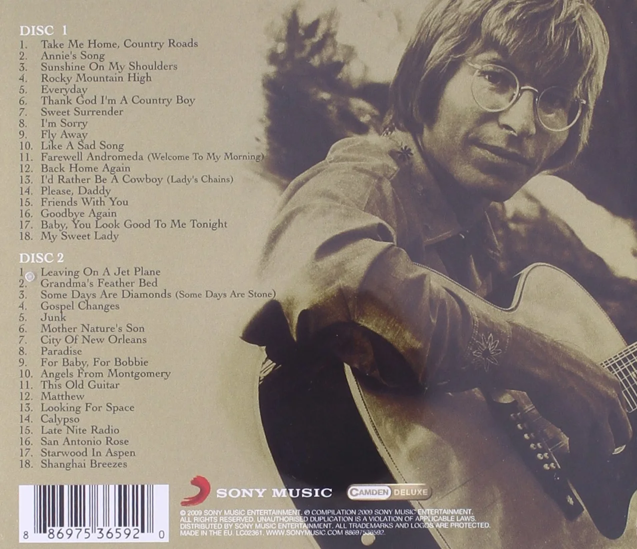 Sunshine On My Shoulders: The Best Of John Denver