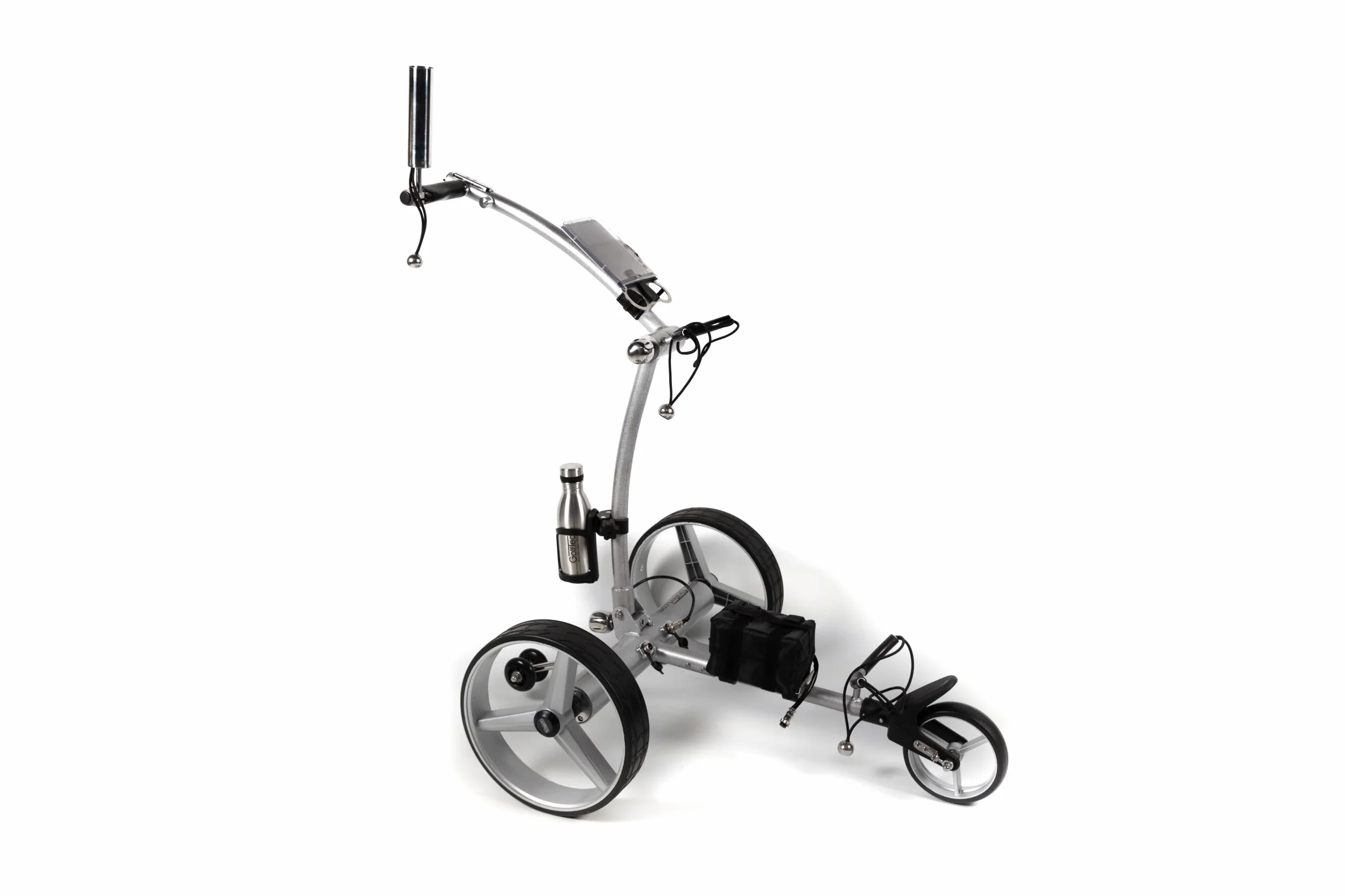 Elektryczny wózek golfowy GT-AR z pilotem, aluminiowy, zestaw 12 akcesoriów