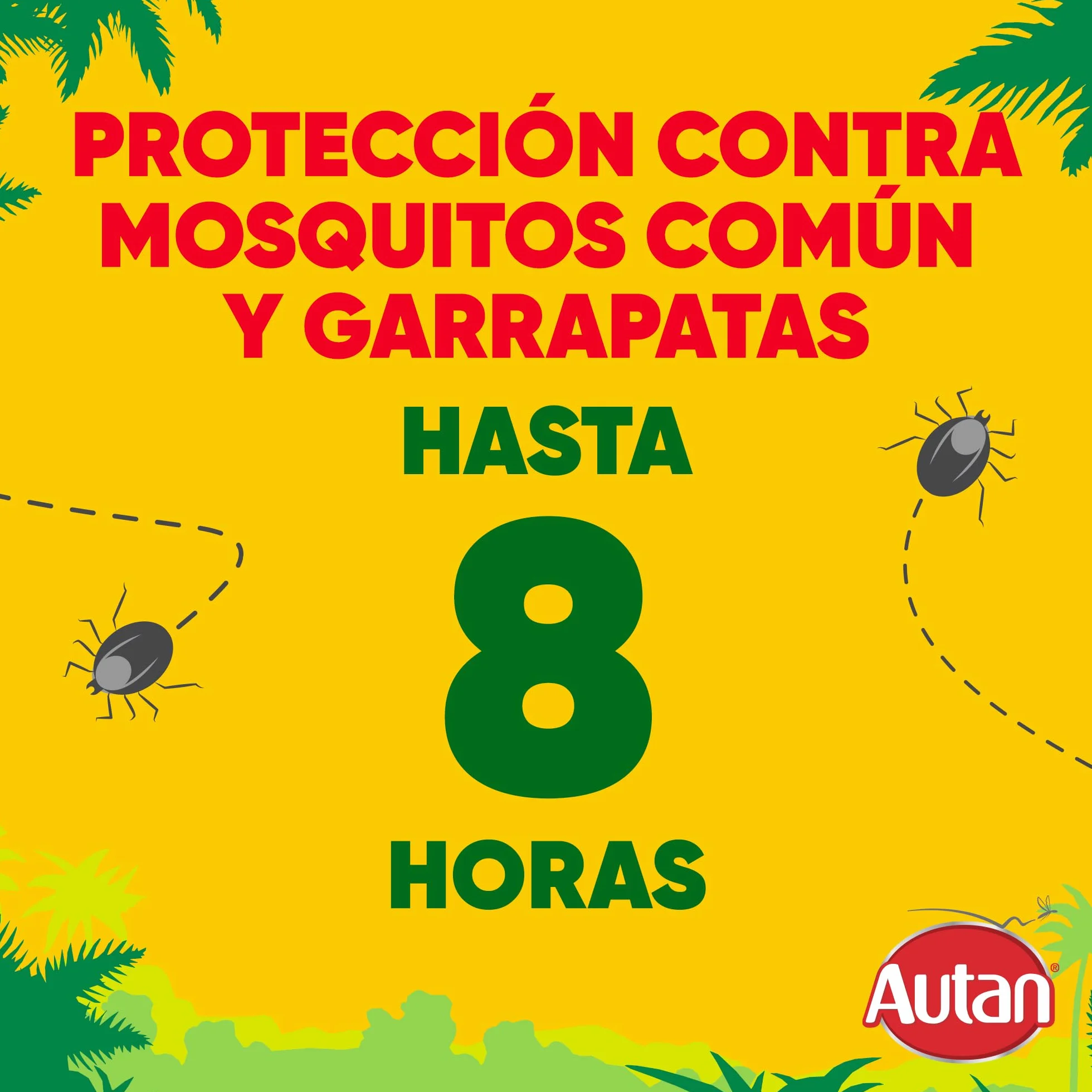 Autan Protection Plus Repelente de Mosquitos en Spray 100ml Paquete de 2