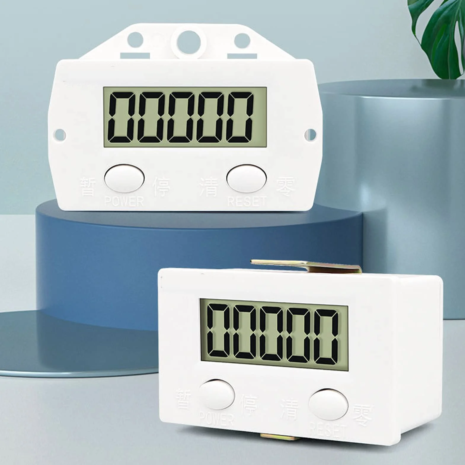 Contador Digital Magnetico Industrial 0-99999 LCD Inducción Magnético para Punzonadoras