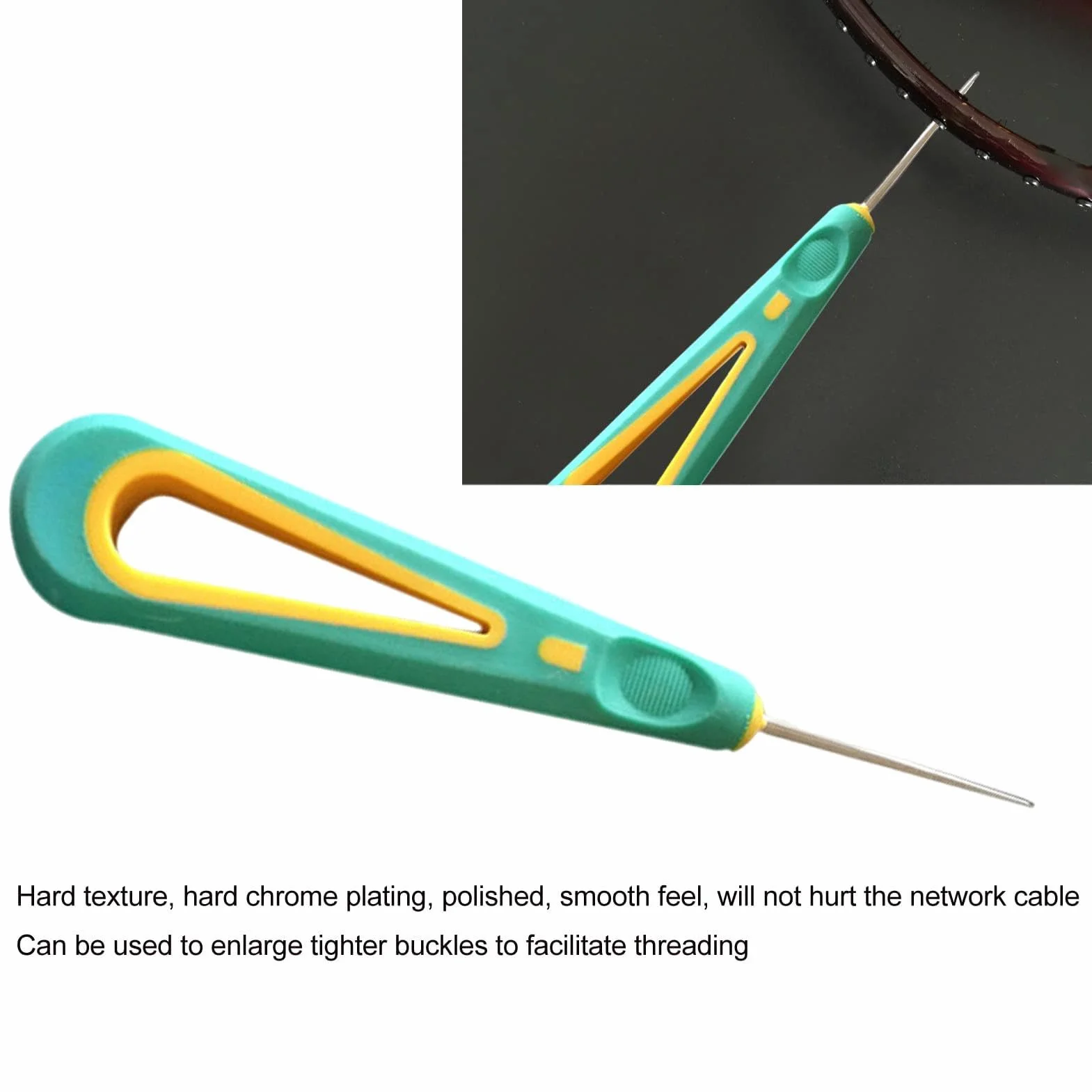 Máquina para encordar raquetas de tenis y bádminton, herramienta portátil de reparación