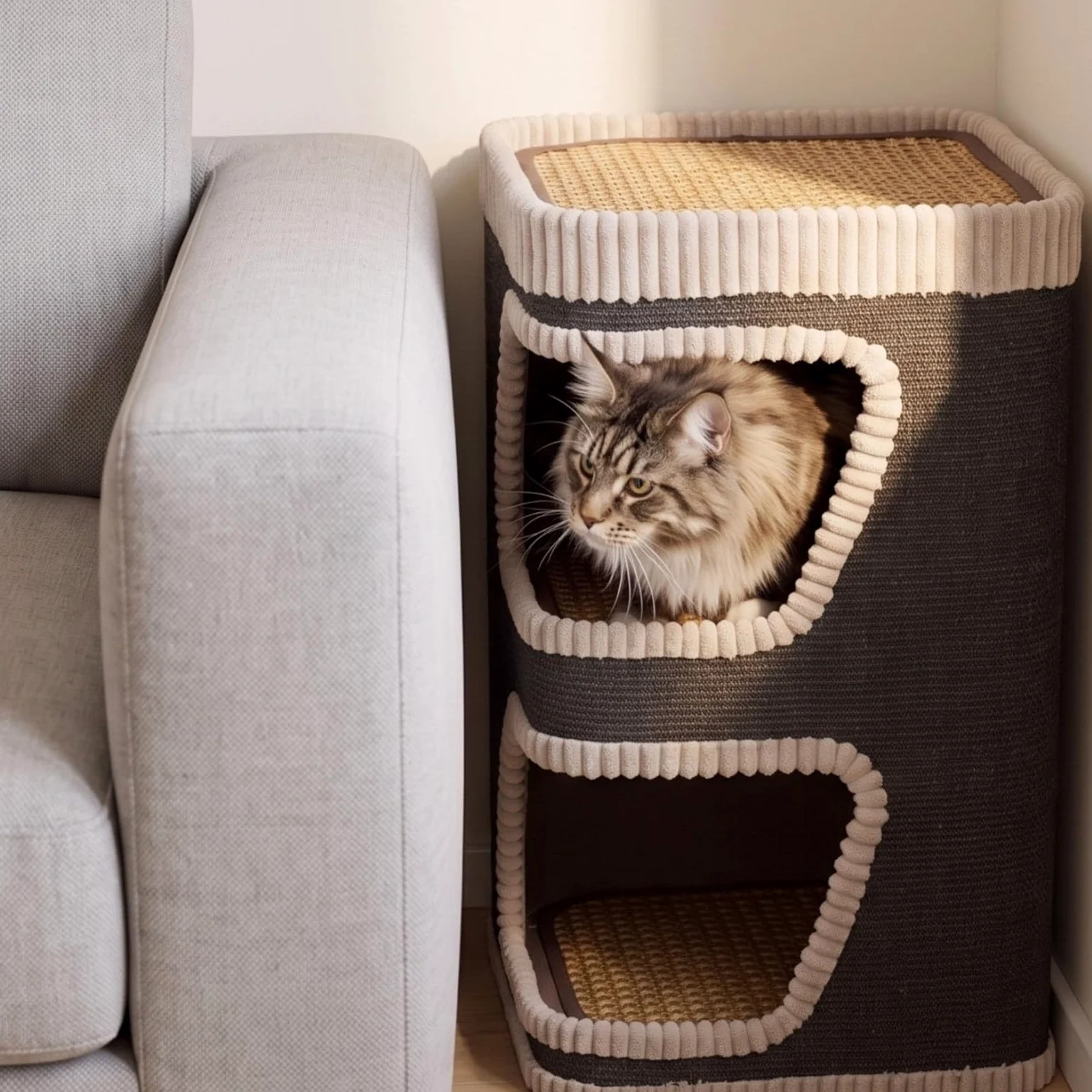 Marco de Escalada for Gatos, Perchas, casa interactiva