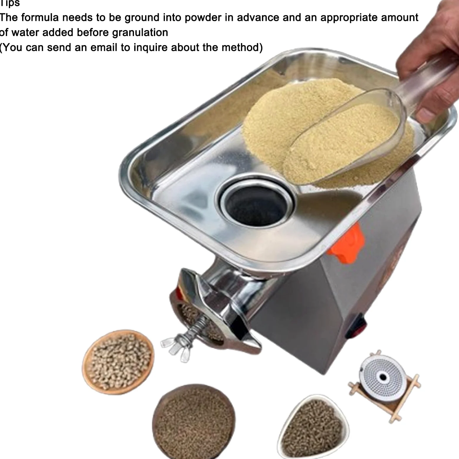 Máquina eléctrica de pellets de alimentación para animales, 220 V, molino de alimentación de pellets para procesamiento de piensos, máquina de pellets para animales con múltiples tamaños de molde