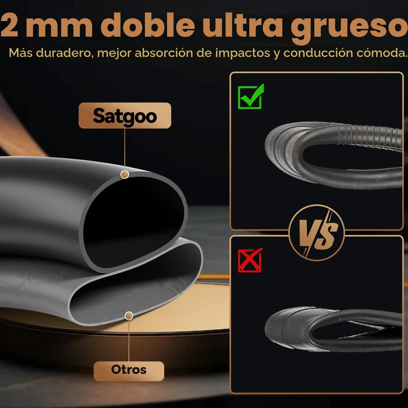 Cámara de Aire para Xiaomi Electrico 8.5 Pulgadas, 50/75-6.1, Repuesto para M365/Pro 2/Mi 3