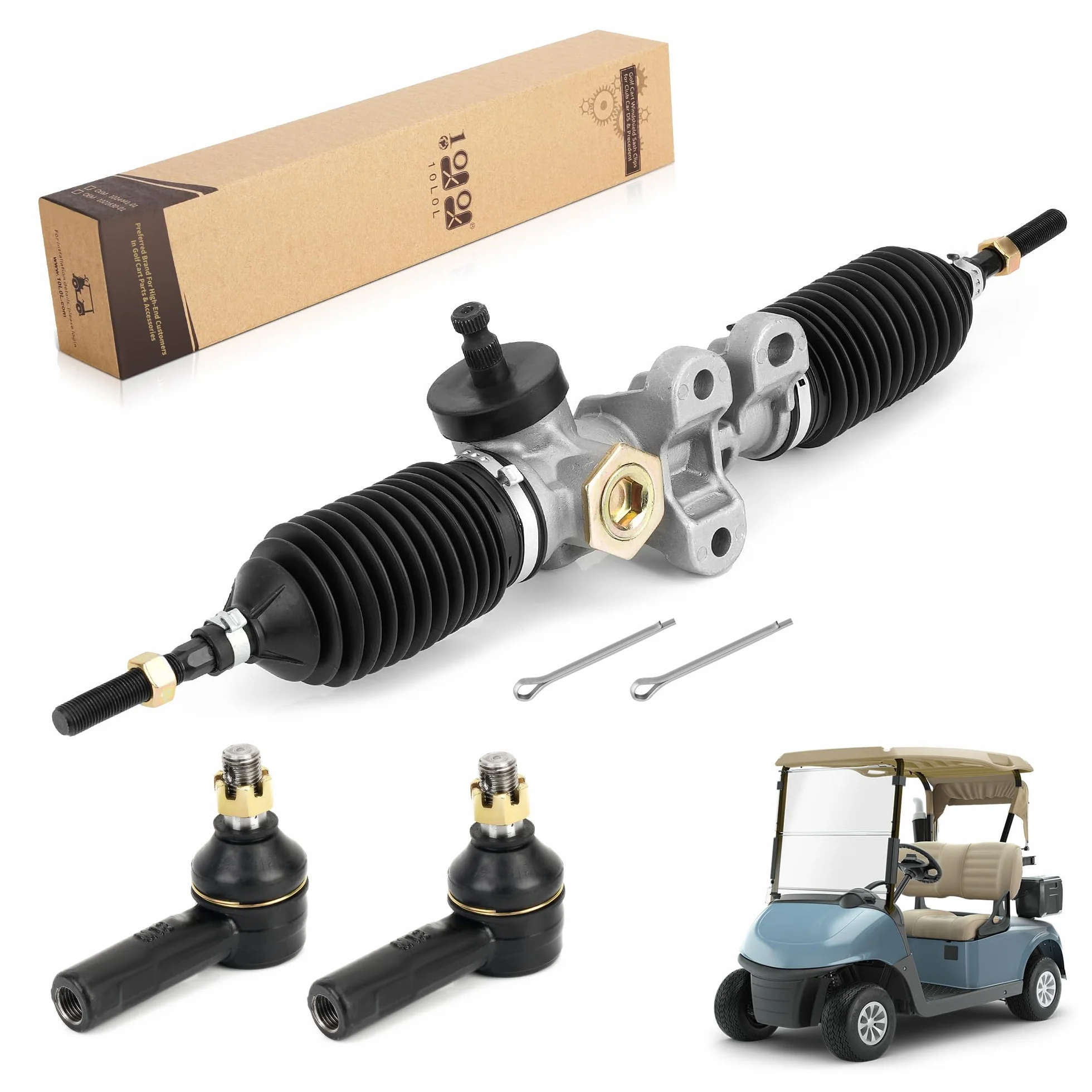 EZGO Soporte de dirección carrito golf 2008 RXV Electric Gas Golf Carts 601500 618329