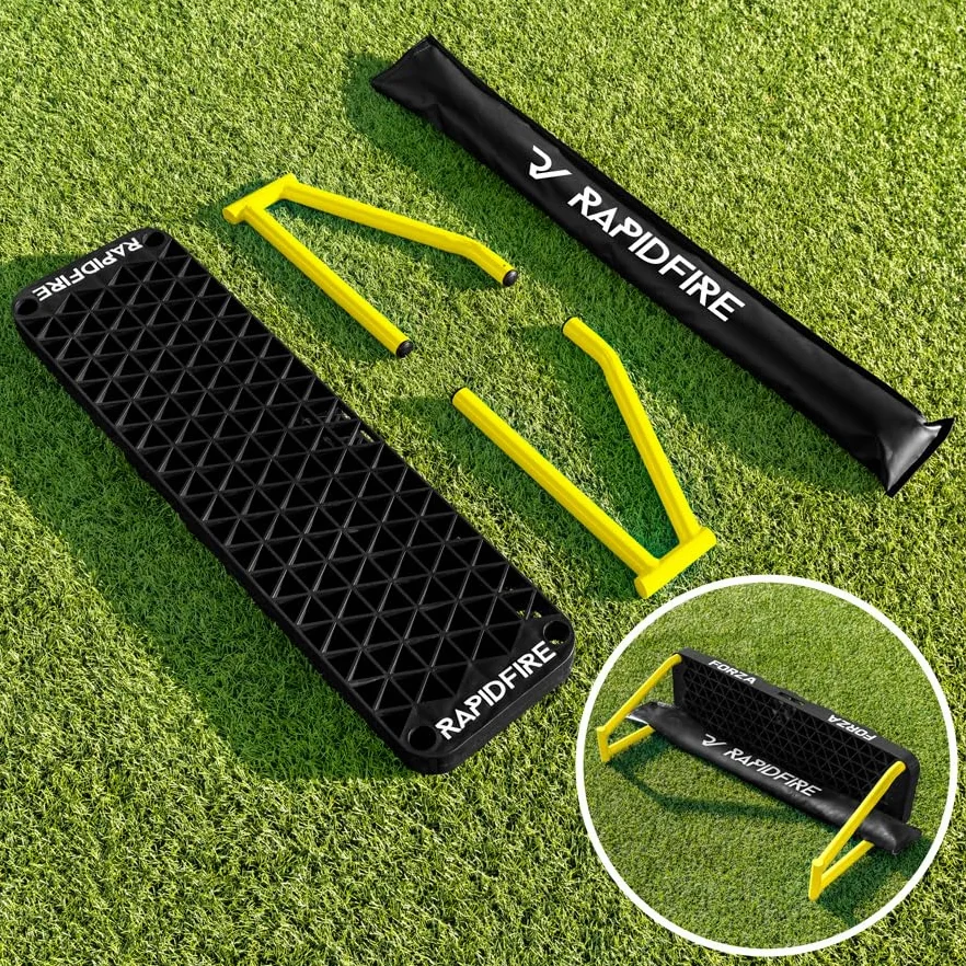 FORZA Wave Soccer Rebounder 4 en 1 Tablero de rebotes y pases - Estándar o XL