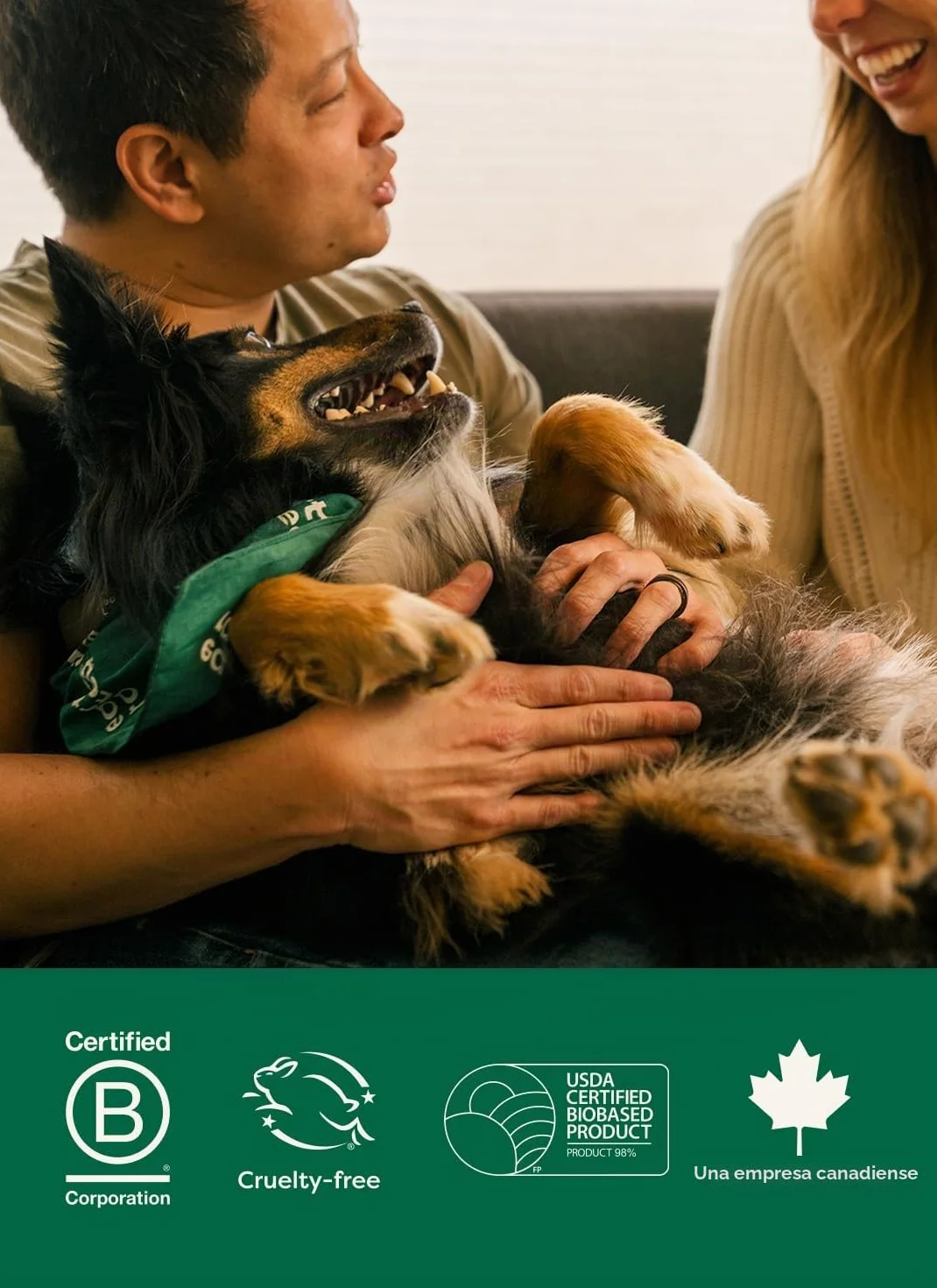 Earth Rated Toallitas hipoalergénicas para Perros, para Limpiar y Eliminar olores de Patas, Cuerpo y Trasero, Cachorros y Perros Adultos, Aroma a Lavanda, 100 Unidades