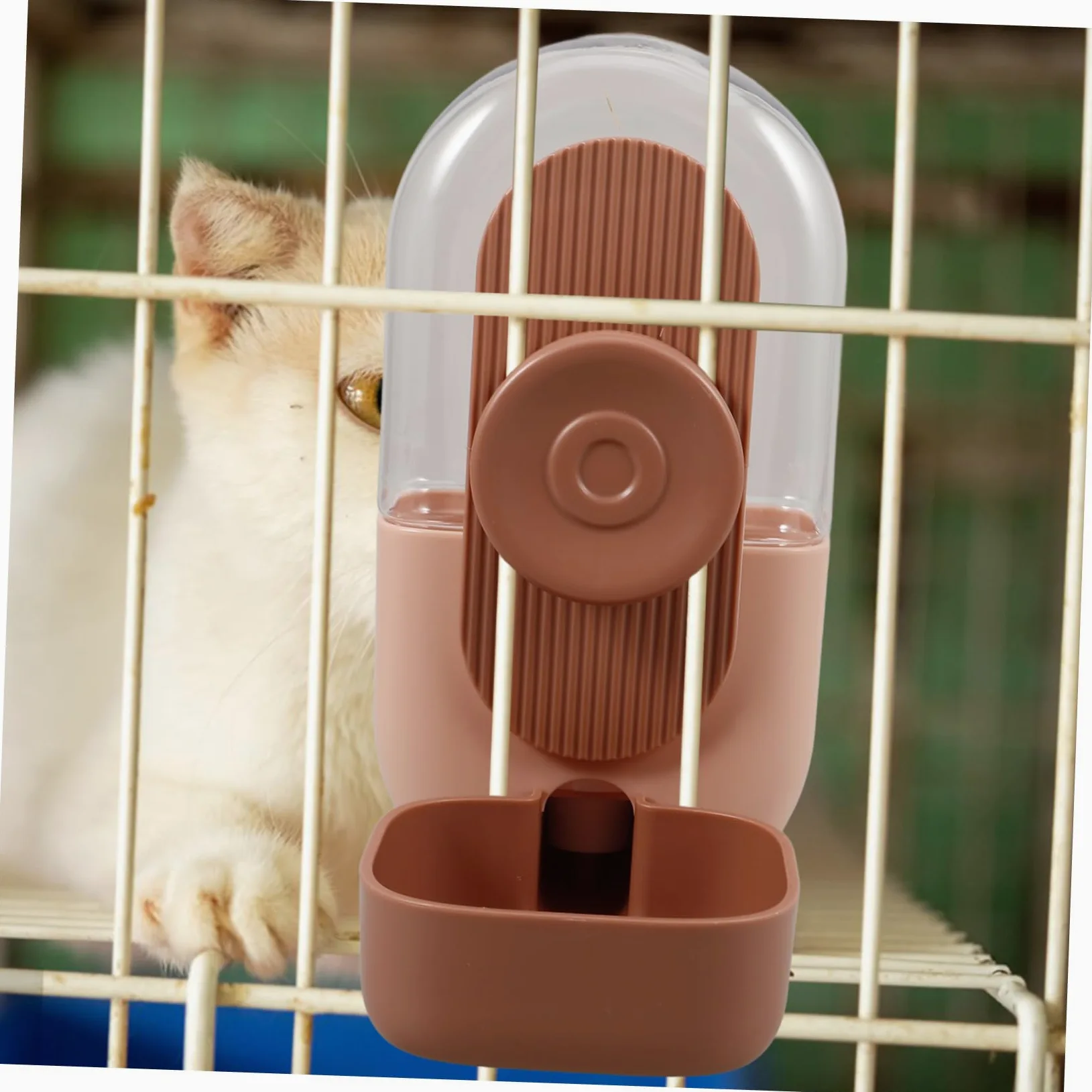 BESPORTBLE 5 Piezas Fuente De Agua para Mascotas Comedero De Agua para Ratas Dispensador De Agua De Jaula Comedero Automático De Agua para Pájaros Botella De Agua De Conejos Rosa Las Caderas