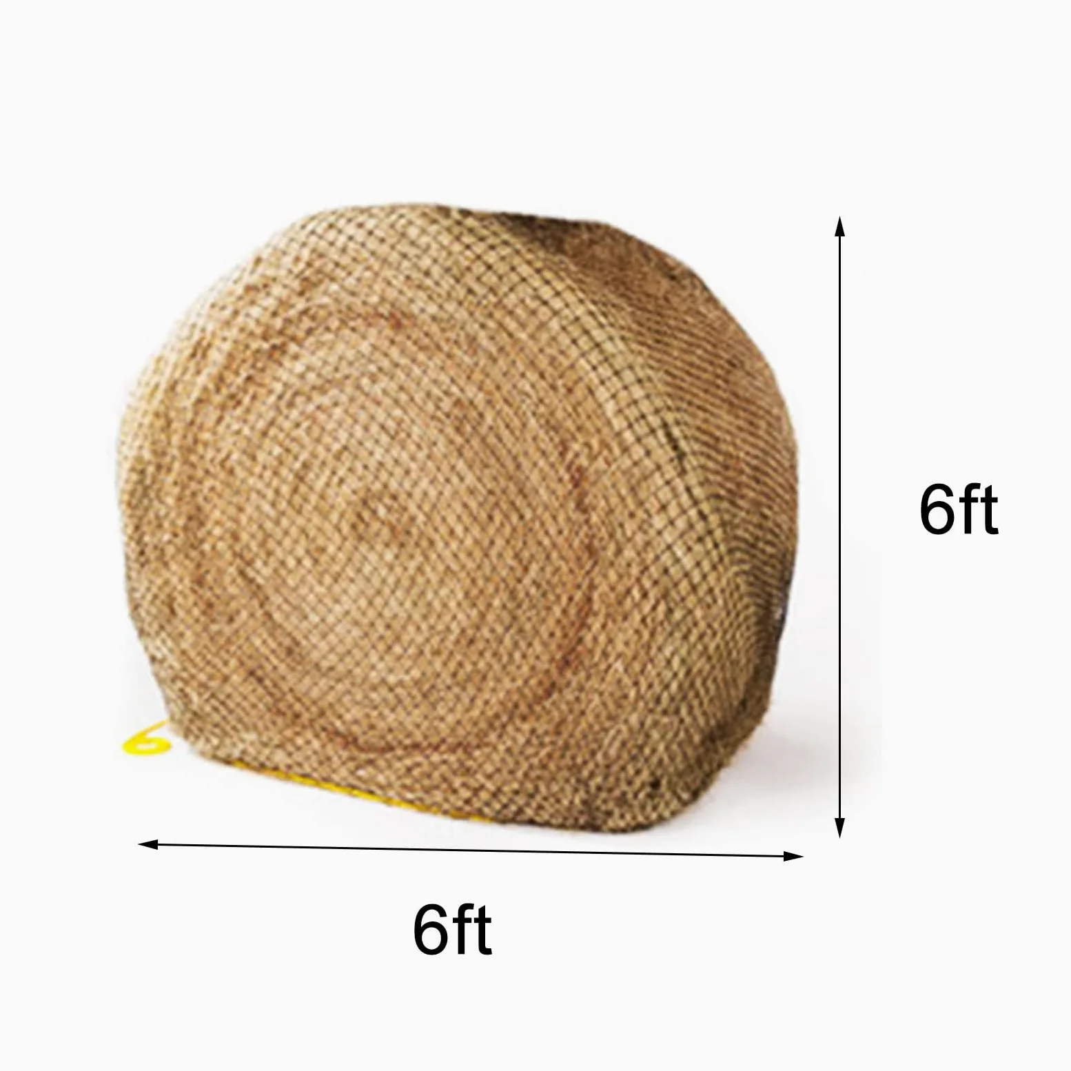 Red de heno de alimentación Lenta para Caballos, Red de alimentación para Caballos súper Estable, Bolsa de alimentación Ecuestre de Malla Grande sin Nudos de 1,5 Pulgadas,3XL