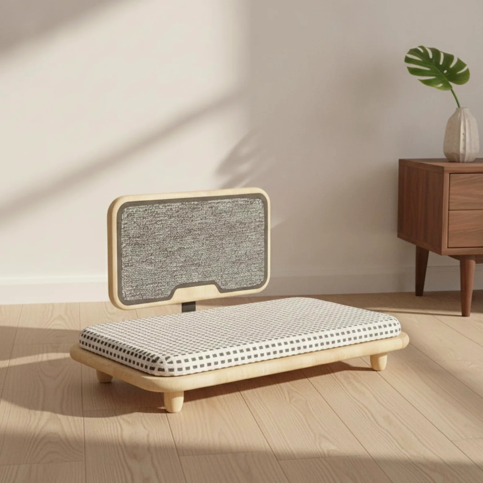 Cama con Rascador Suelo Mueble para Dormitorio