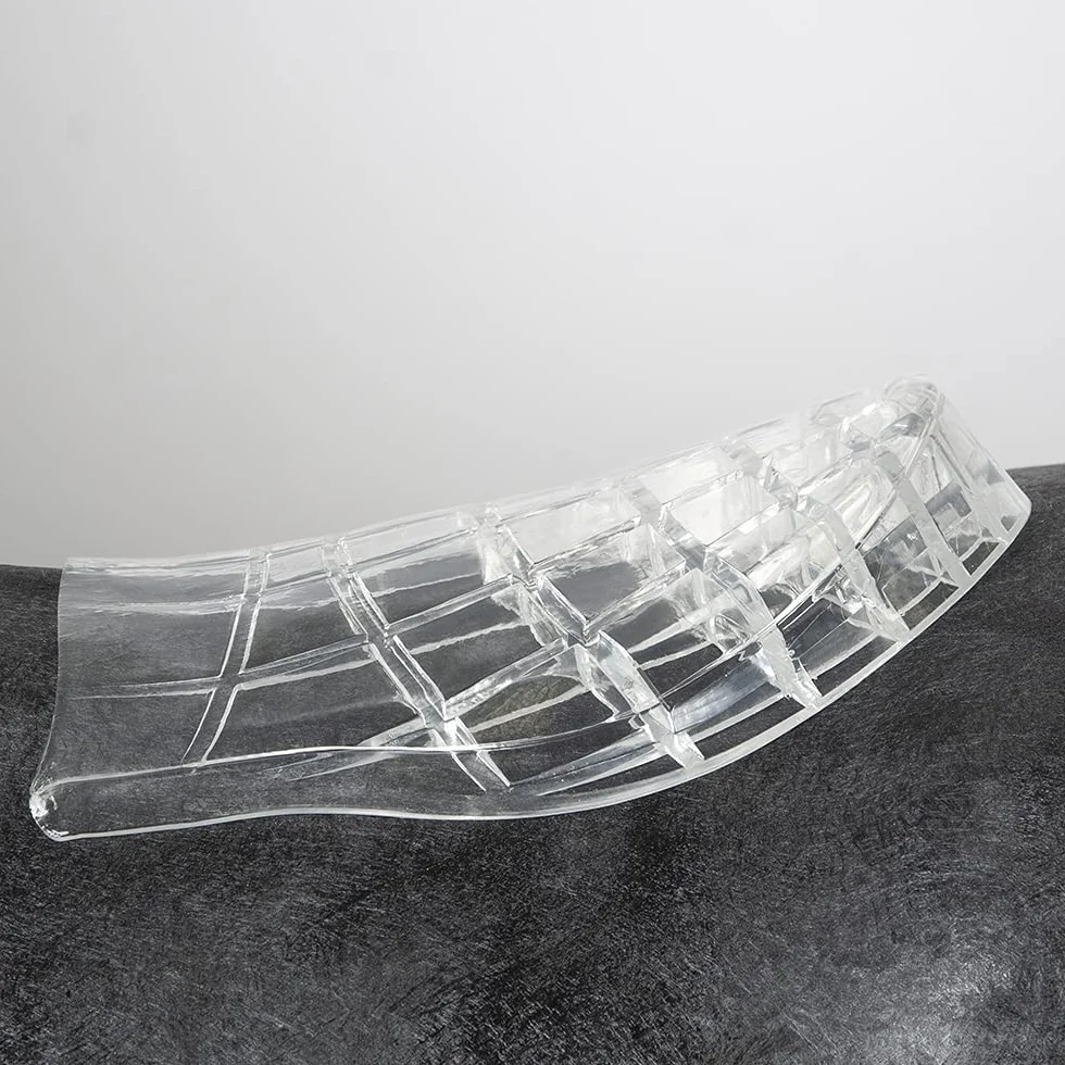 Pfiff gel saddle pad, trasera, transparente, 100760