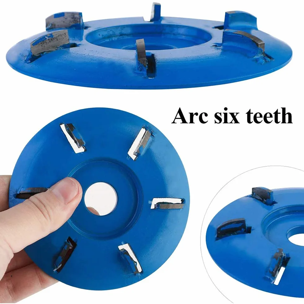 Disco para cortar pezuñas de ganado, cuchillas para cortar pezuñas, herramienta de disco para tallar madera, 6 cuchillas más afiladas, placa de disco para recortadora para caballos, vacas, cabras