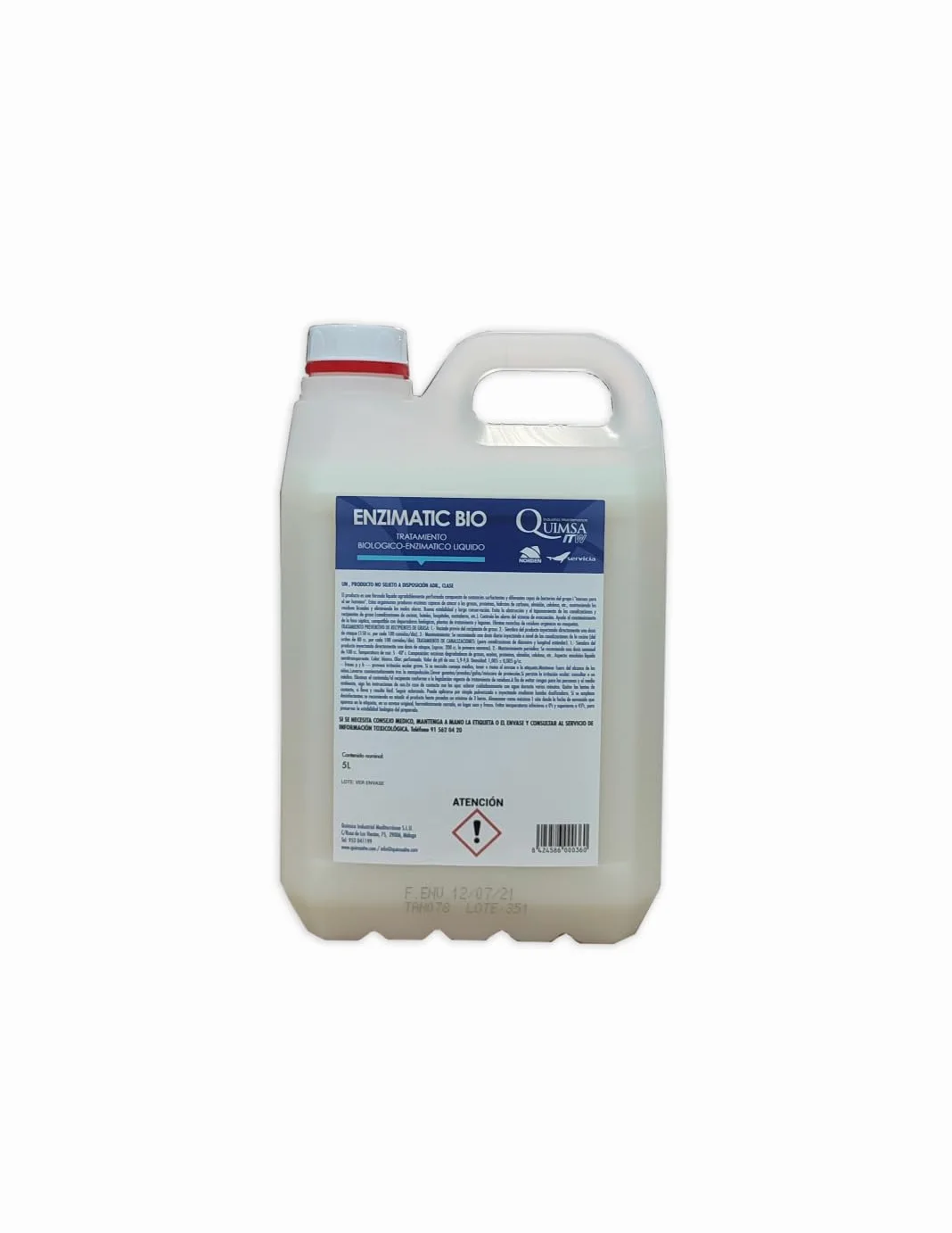 Tratamiento Biológico Enzimatic Bio 5 Lt