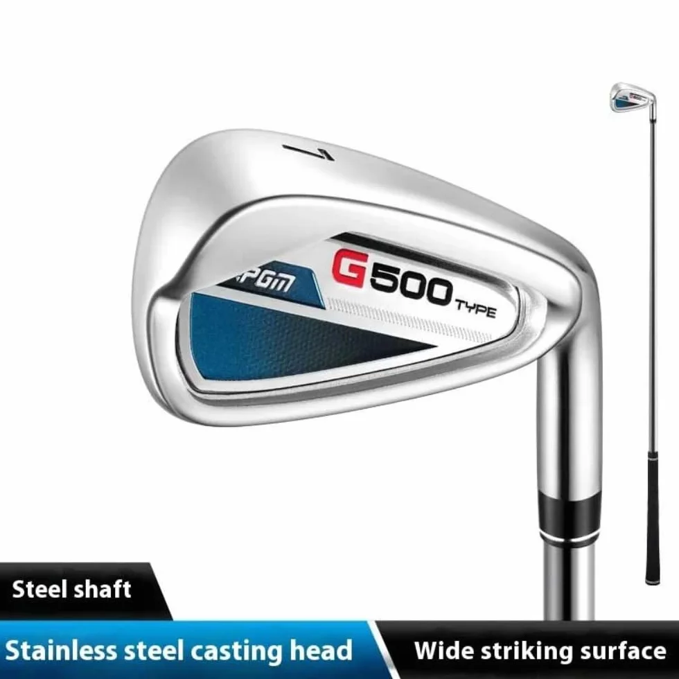 Hierro de golf para hombre acero inoxidable 7ª caña bajo centro de gravedad