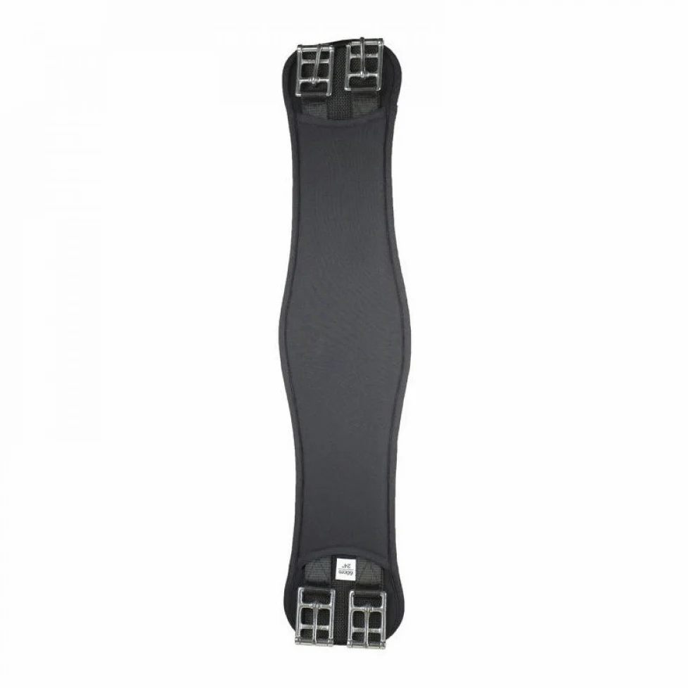 HORZE Cincha de Doma de Neopreno, Negro, 50