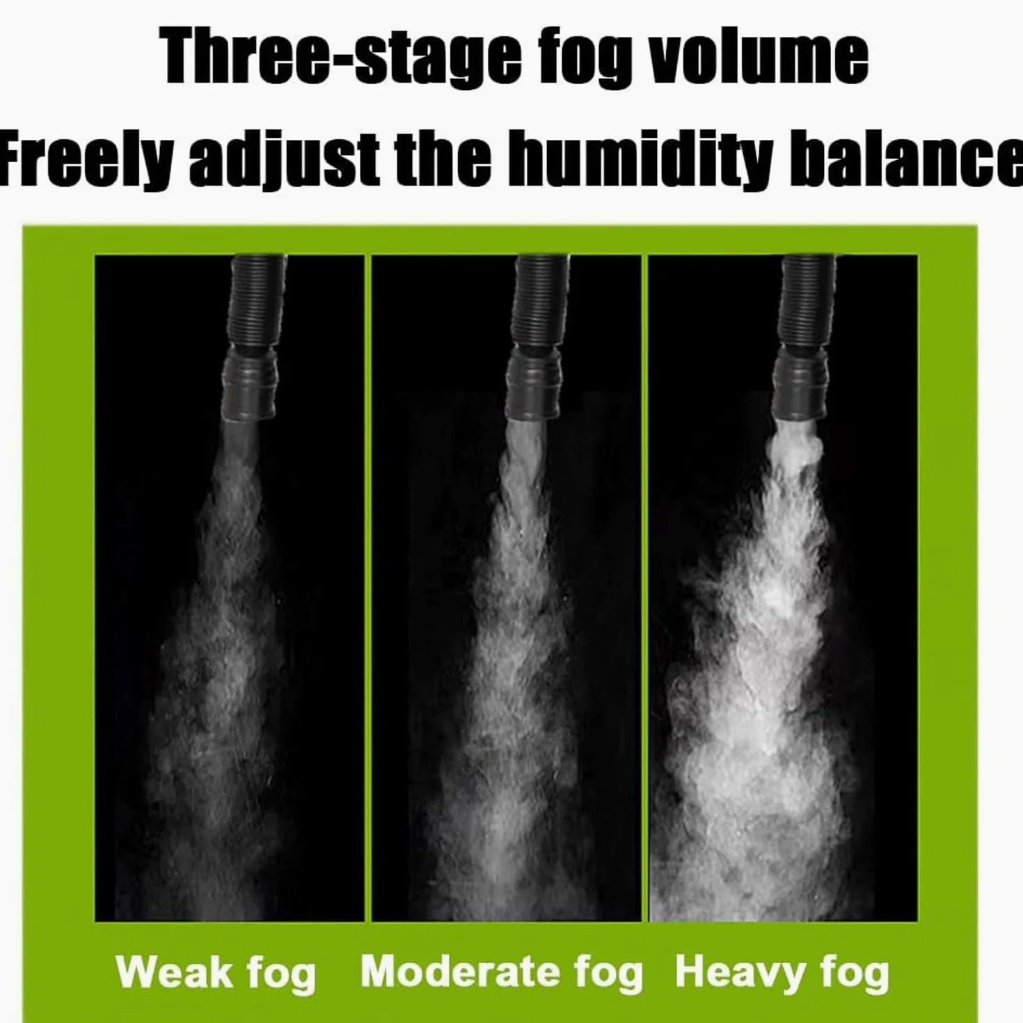 Humidificadores Para Reptiles De 3L, Humidificador De Doble Pulverización De Gran Diámetro Ajustable De 3 Velocidades, Sistema De Nebulización Para Terrarios, Protección Contra La Escasez De Agua
