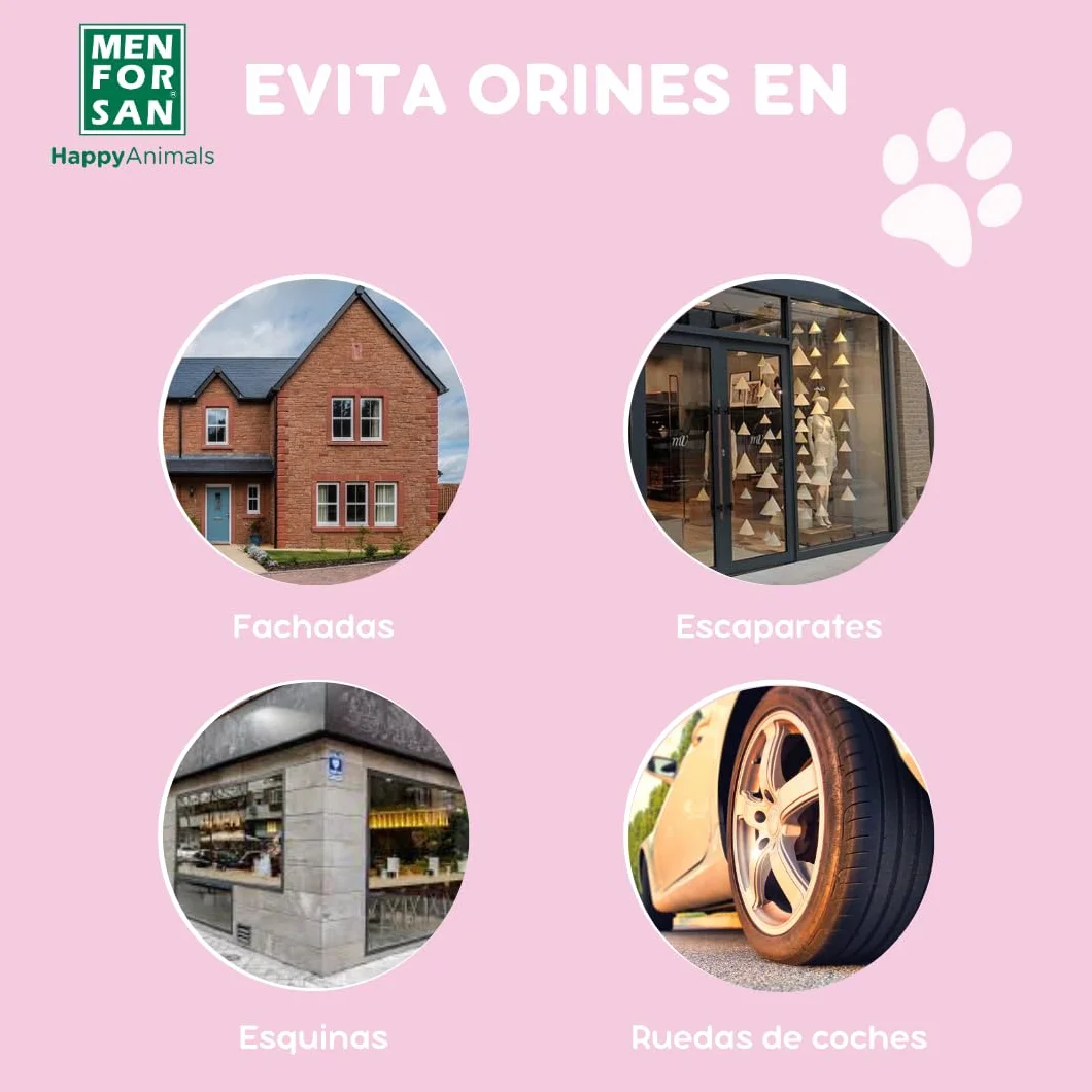 MENFORSAN Antiorines contra orines de perros y gatos - 500 ml