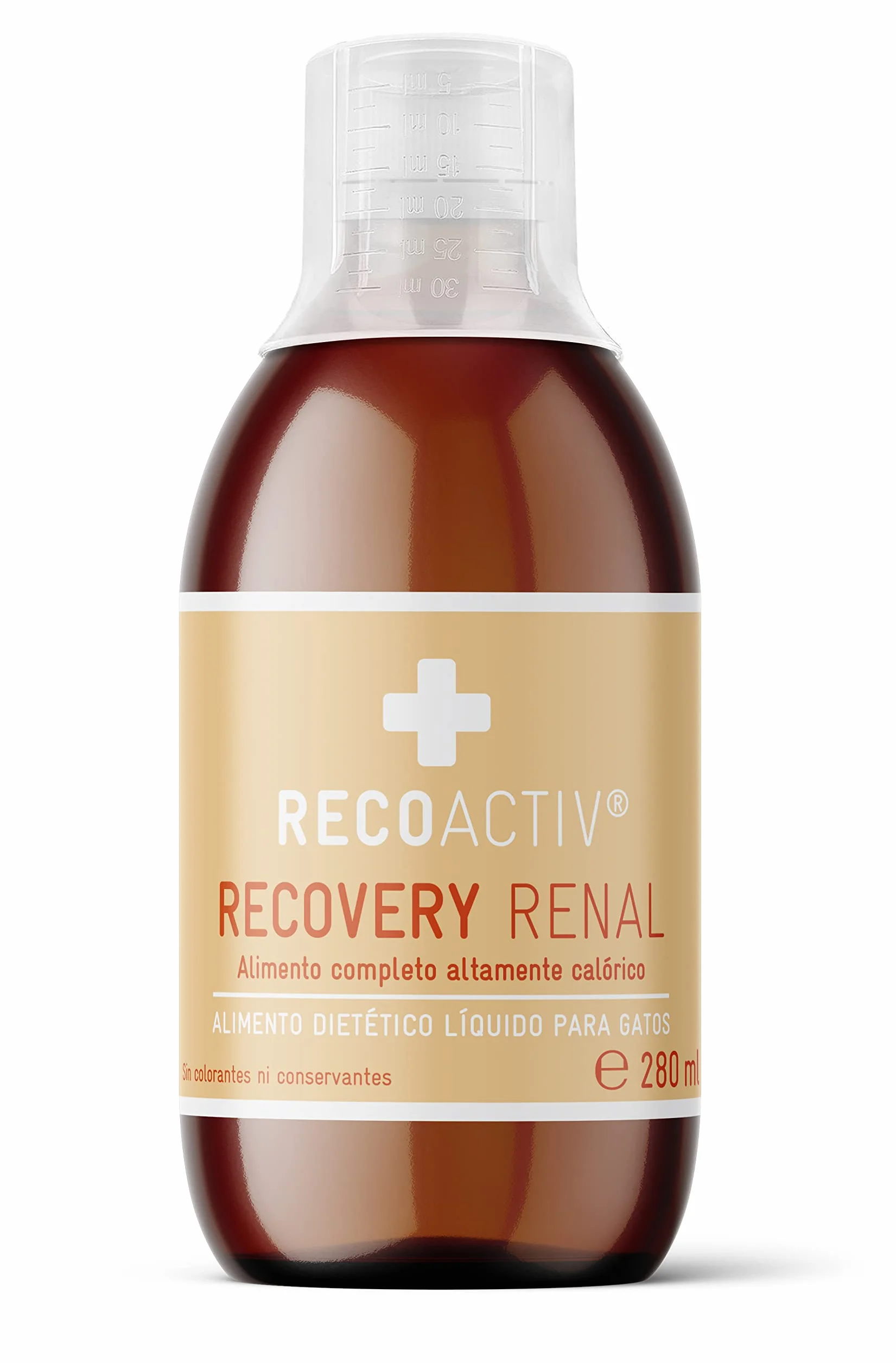 RECOACTIV Recovery Renal para gatos, 1 x 280 ml, alimento dietético completo de alto contenido calórico para la disfunción renal y el aumento de las necesidades energéticas