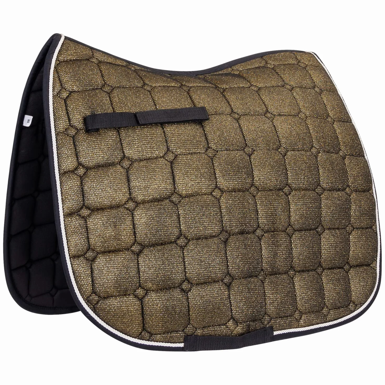 Nobleza - Mantilla para Caballo, Ideal para Salto, Sudaderos de Algodón, Correas de Posicionamiento con Cierre (Negro)