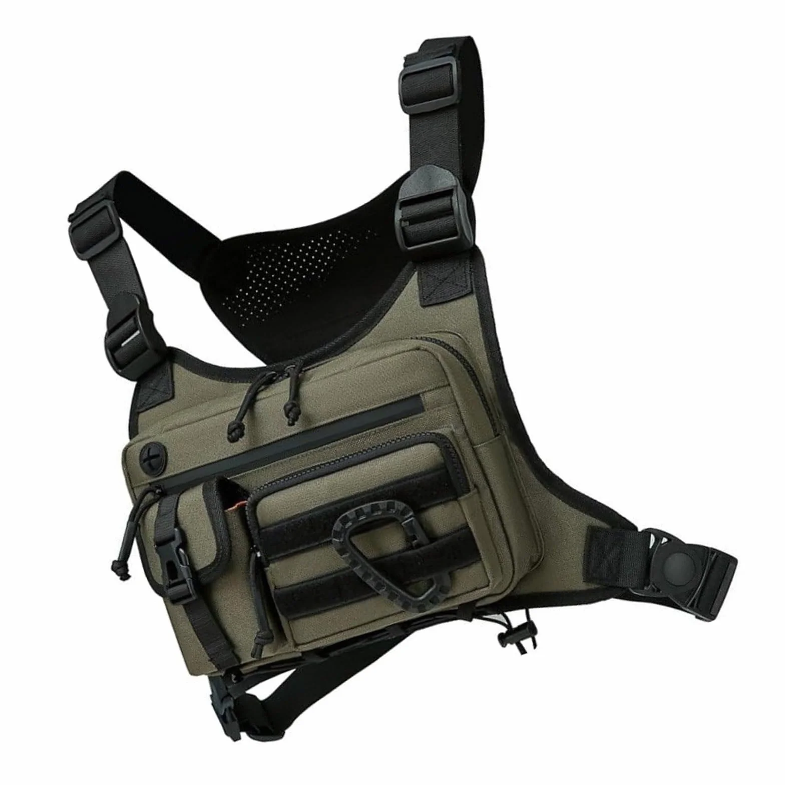 Tacticals Bolsa de pecho para correr entrenamiento senderismo chaleco táctico para hombres