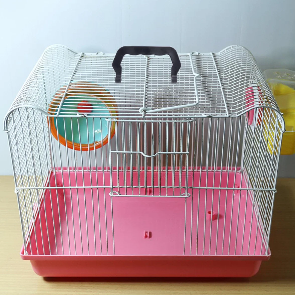 Asa para Jaula de Transporte de Mascotas de Plástico, Paquete de 20 Piezas, Segura y Conveniente para Jaulas de Pájaros y Pequeños Animales
