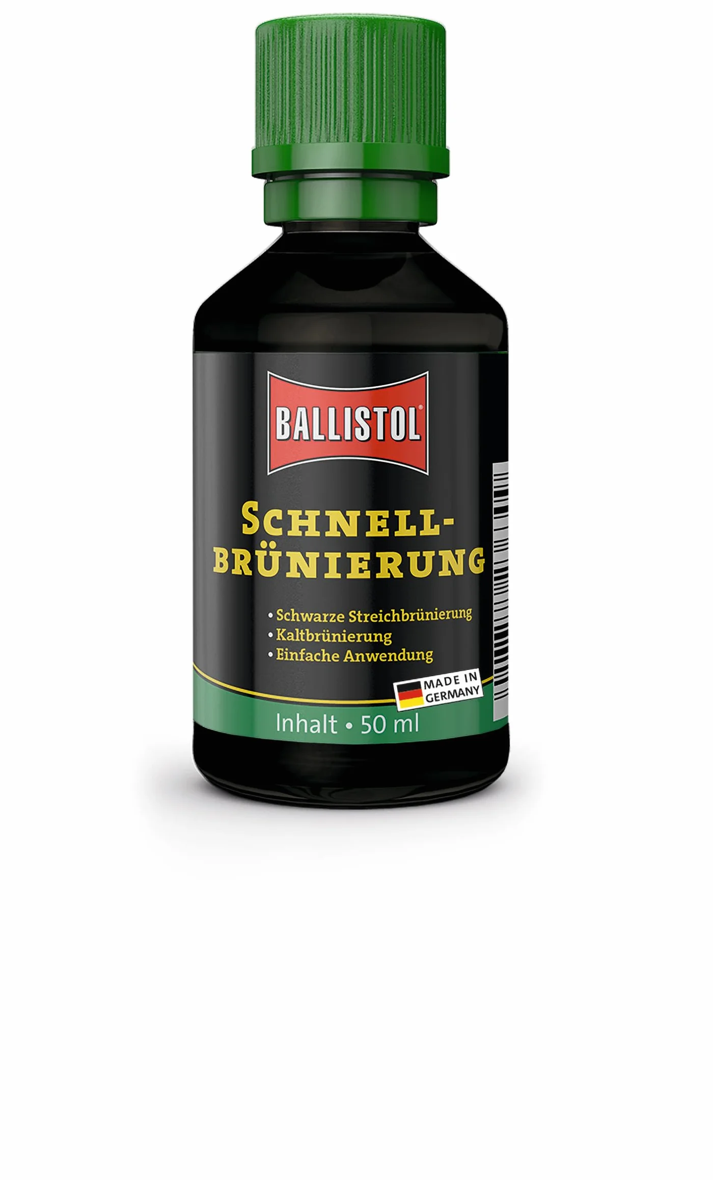 Ballistol Kunststoffflasche Klever Schnellbrünierung - Ballistol Quick Browning Tinte 50 ml Multicolor