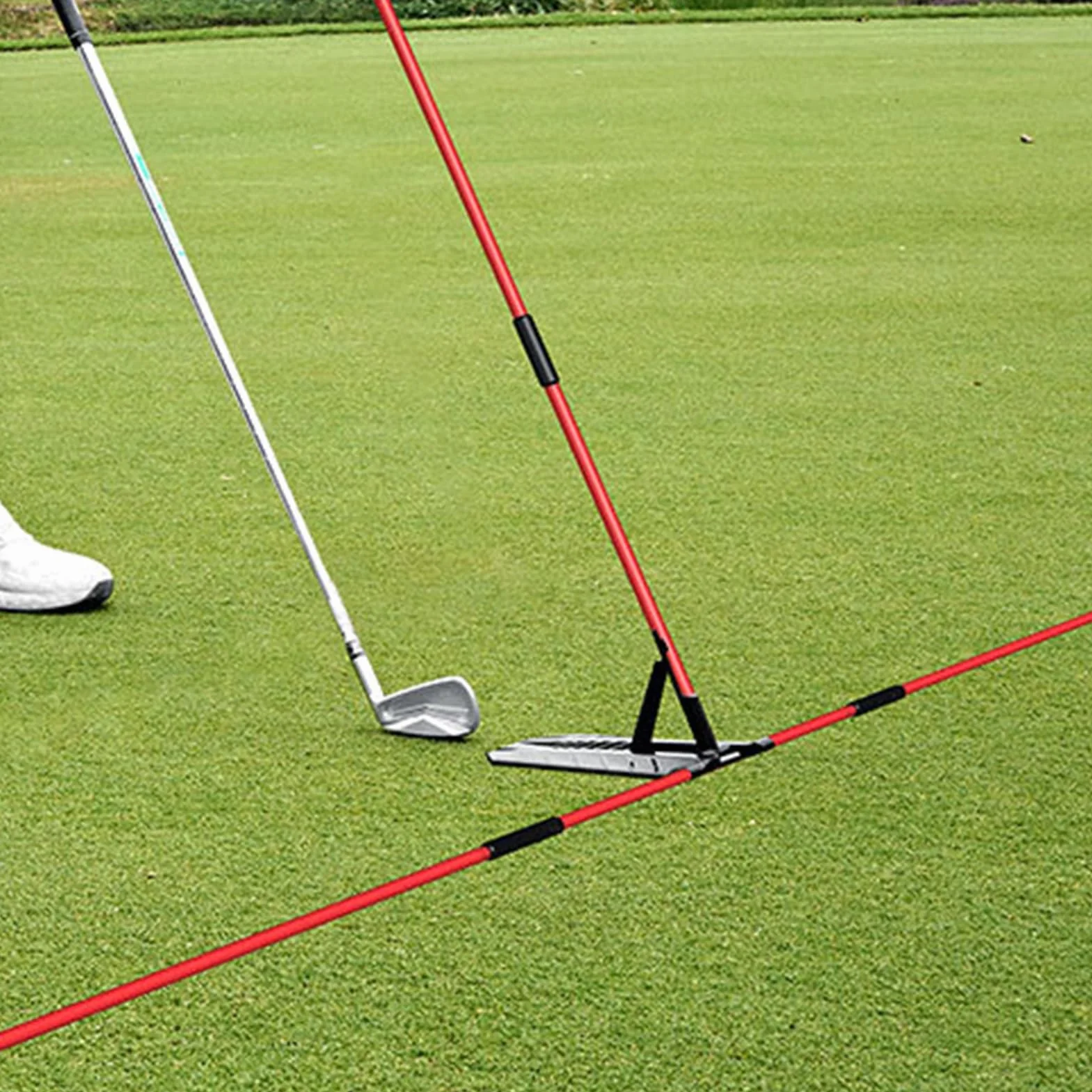 Varillas De Alineación Golf Soporte Portátil Multifuncional Entrenador De Swing Equipo De Entrenamiento Deportivo