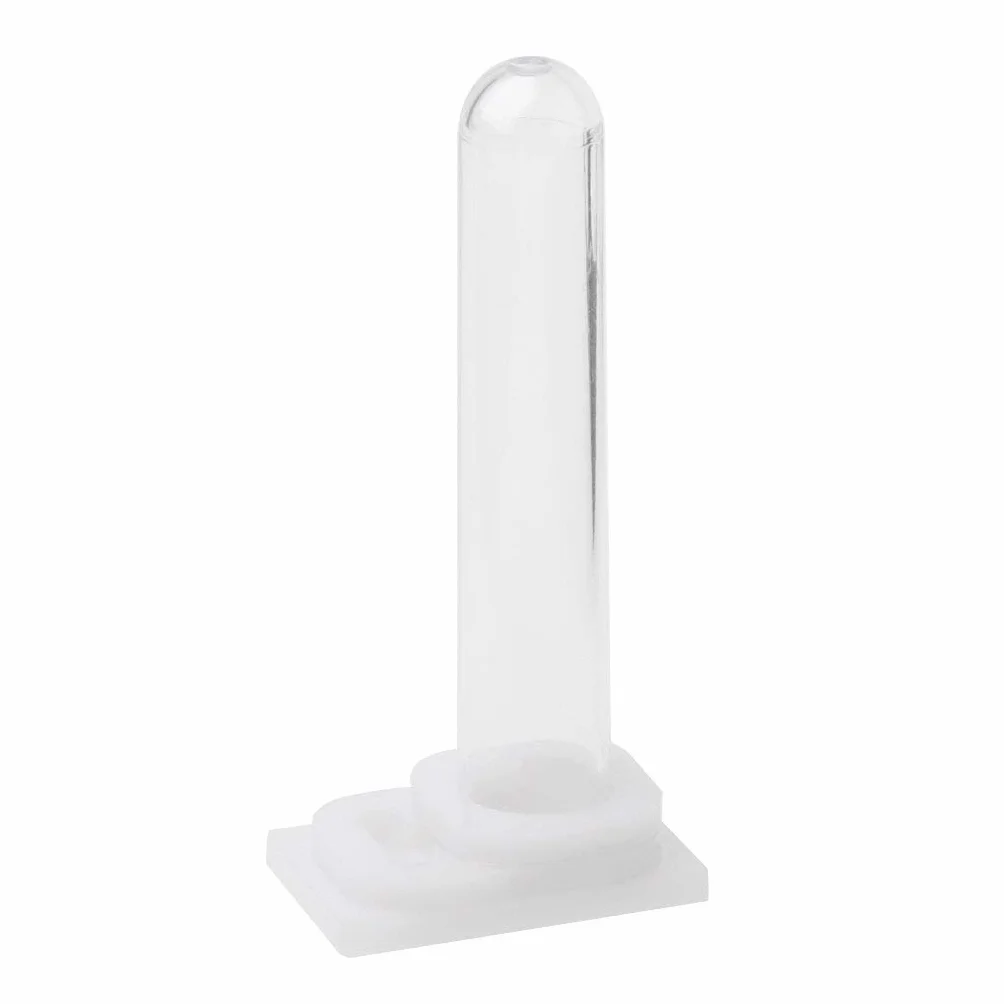 Dispensador de agua para hormigas, forma única de tubo, material acrílico, para colgar, uso interior, 3x2x6,5 cm, transparente, alimentado