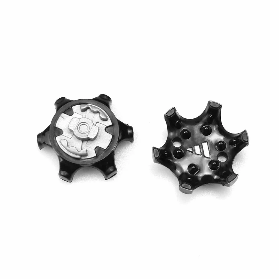 YunBey 10 Piezas Tacos para Zapatos de Golf Anti Deslizamiento Clavo Recambio Negro