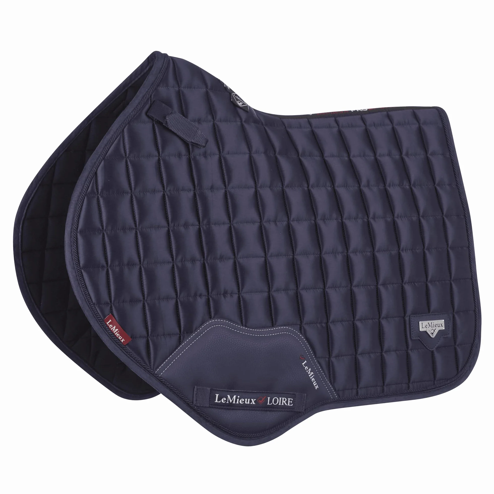LeMieux Loire Classic Satin Close Contact Square Peacock Saddle Pad, Unisex Adulto