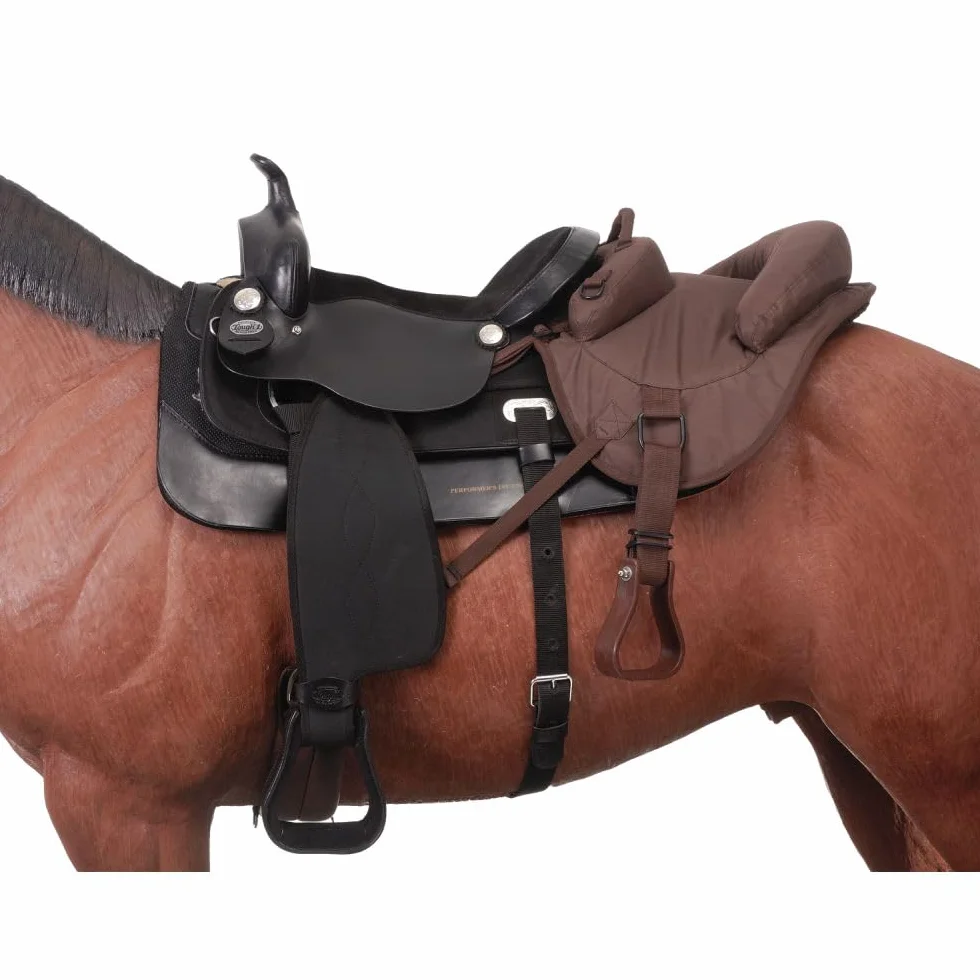 Tough 1 Ride - Silla de Montar detrás de tándem para sillín Western