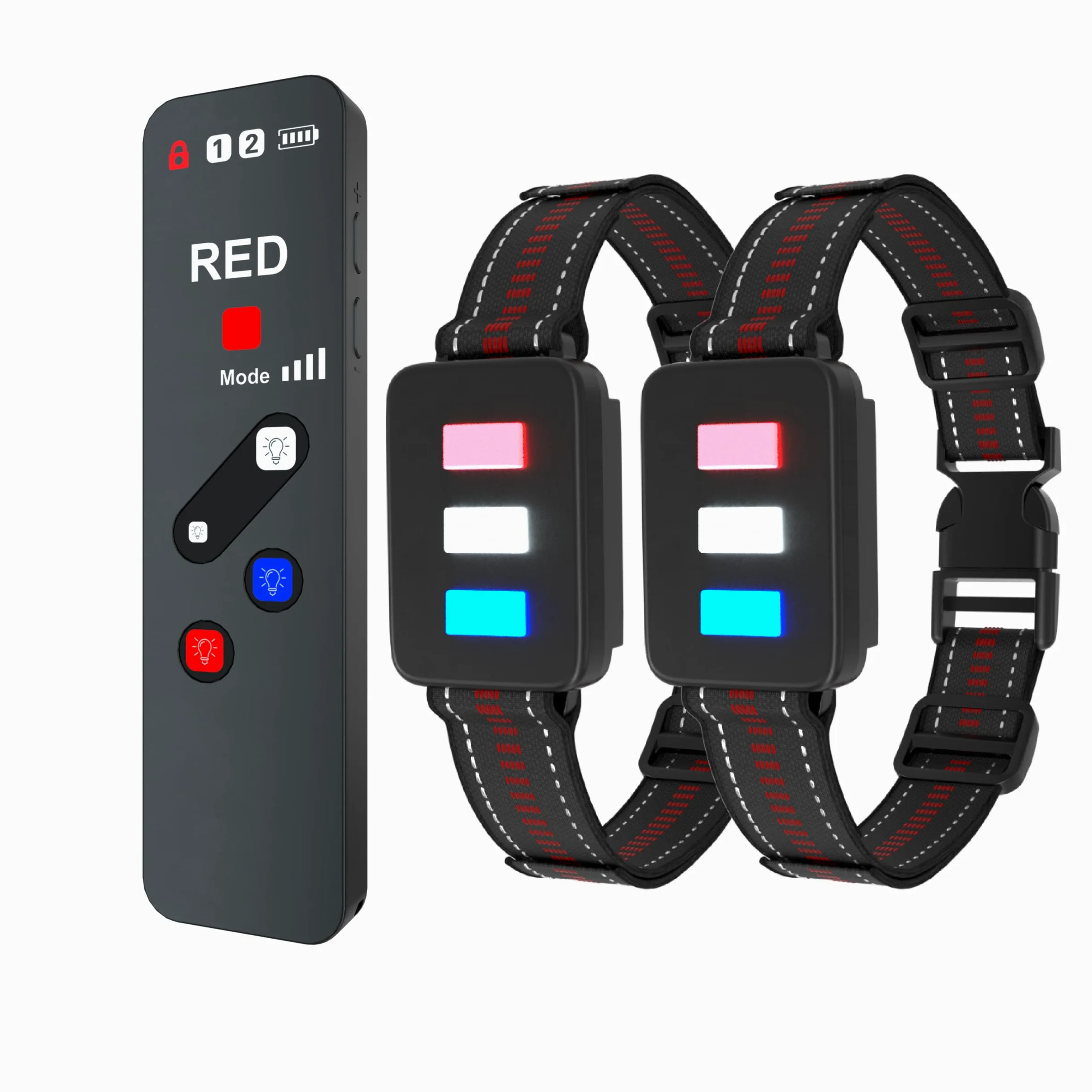 Meloive Collar para Perro,Collar Nylon Reflectante Impermeable,Duradero y Cómodo para Perros Grandes,Medianos y Pequeños,2 Collars