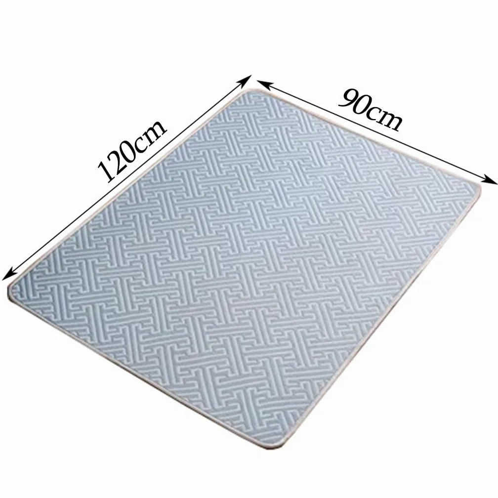 Alfombrilla Refrescante para Perros Almohadilla de enfriamiento for Perros Lavable, Almohadilla de Dormir de Verano for Mascotas, Manta de Almohadilla de enfriamiento automático(A1,120cm*90cm)