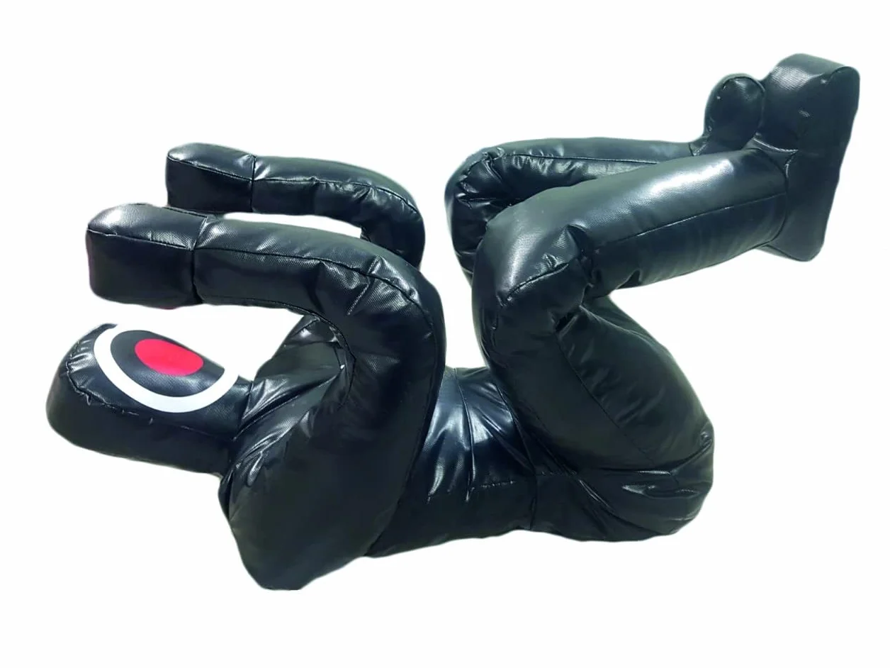 Saco de Boxeo Vinilo 180 cm sin Relleno MMA Grappling Dummy BJJ Wrestling Entrenamiento Judo