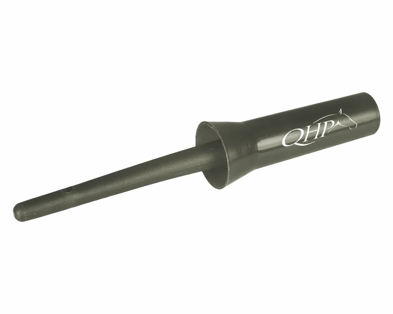 QHP Pincel para pezuñas con tapa Color (verde oliva)