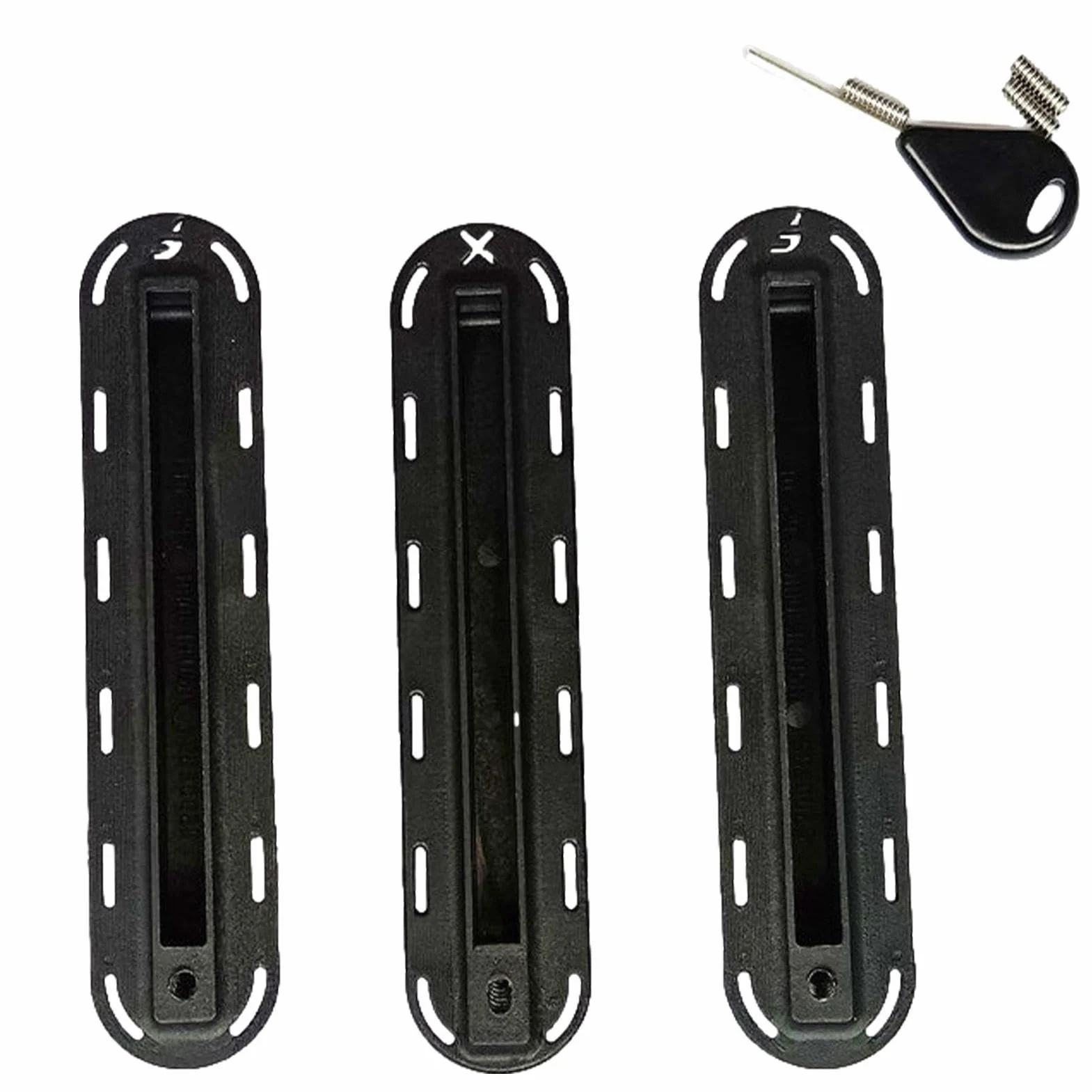 Lightwegh Longboard Finbox Juego de aletas para tabla de surf