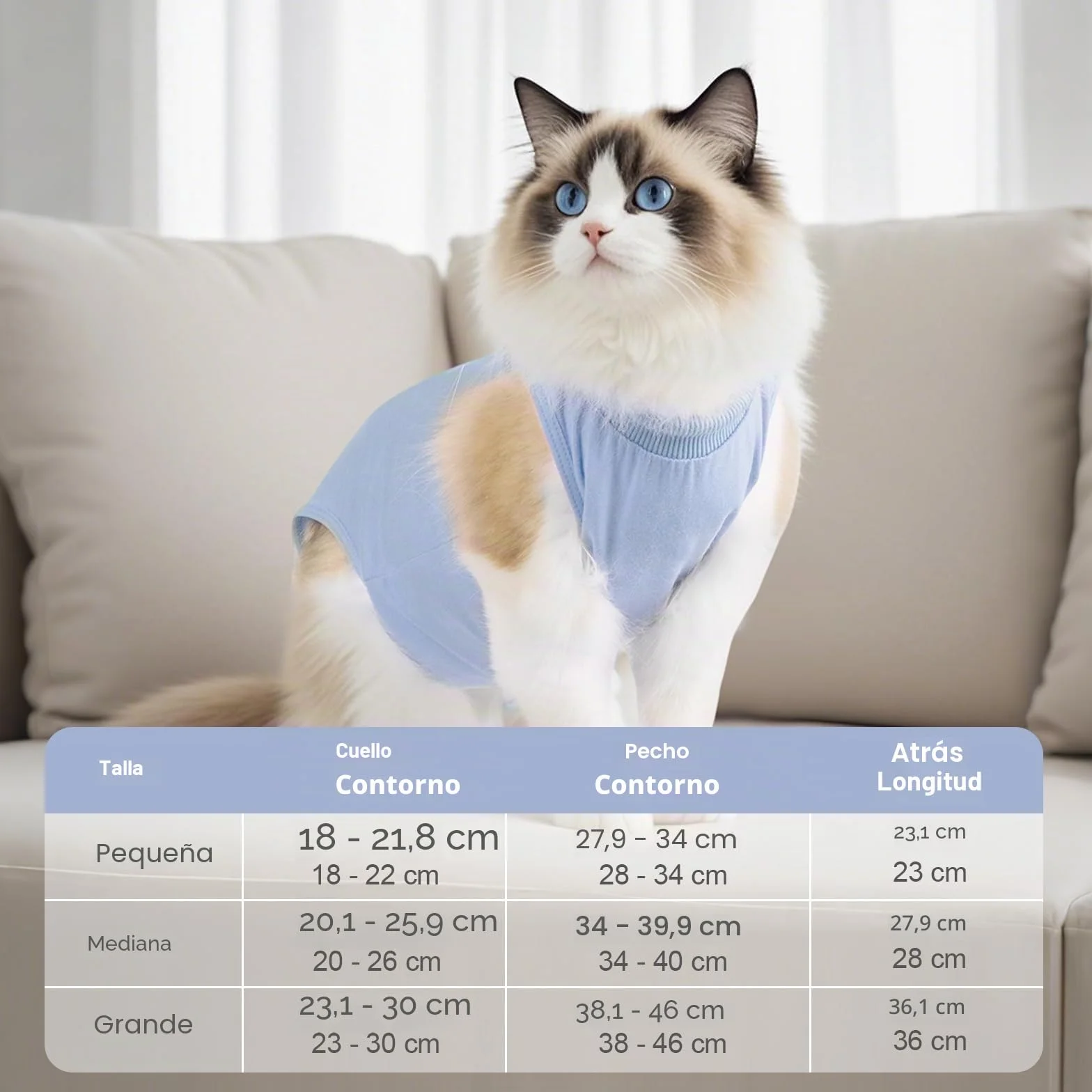 Avont Body De Recuperación para Gatos, Mono Suave para Después De Cirugía, Alternativa Transpirable para Gatas Esterilizadas, Cuidado De Heridas En La Piel, Color Púrpura, Talla S