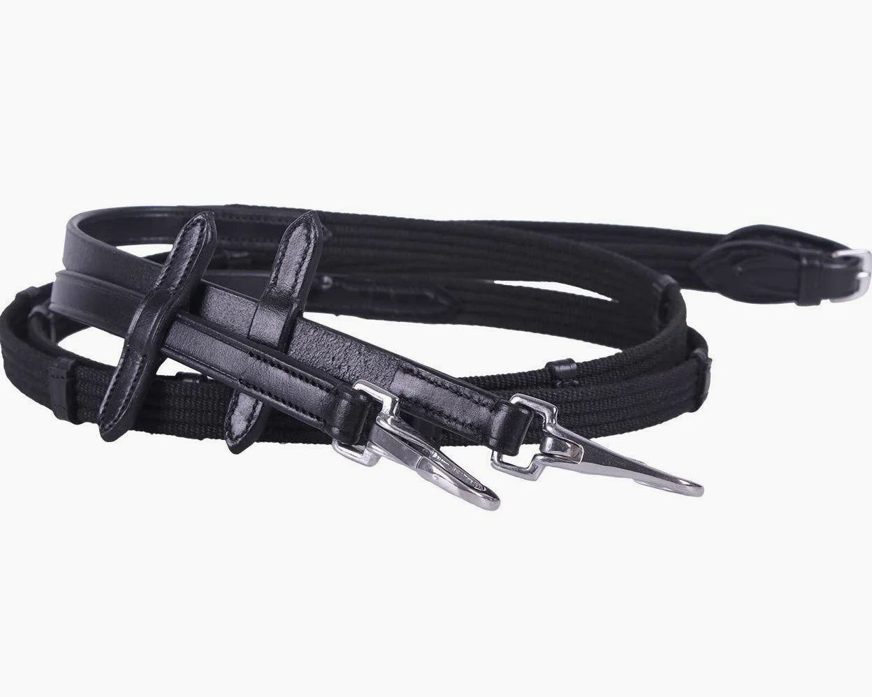 QHP Sunna - Trenza sin mordeduras, talla: WB, color: negro