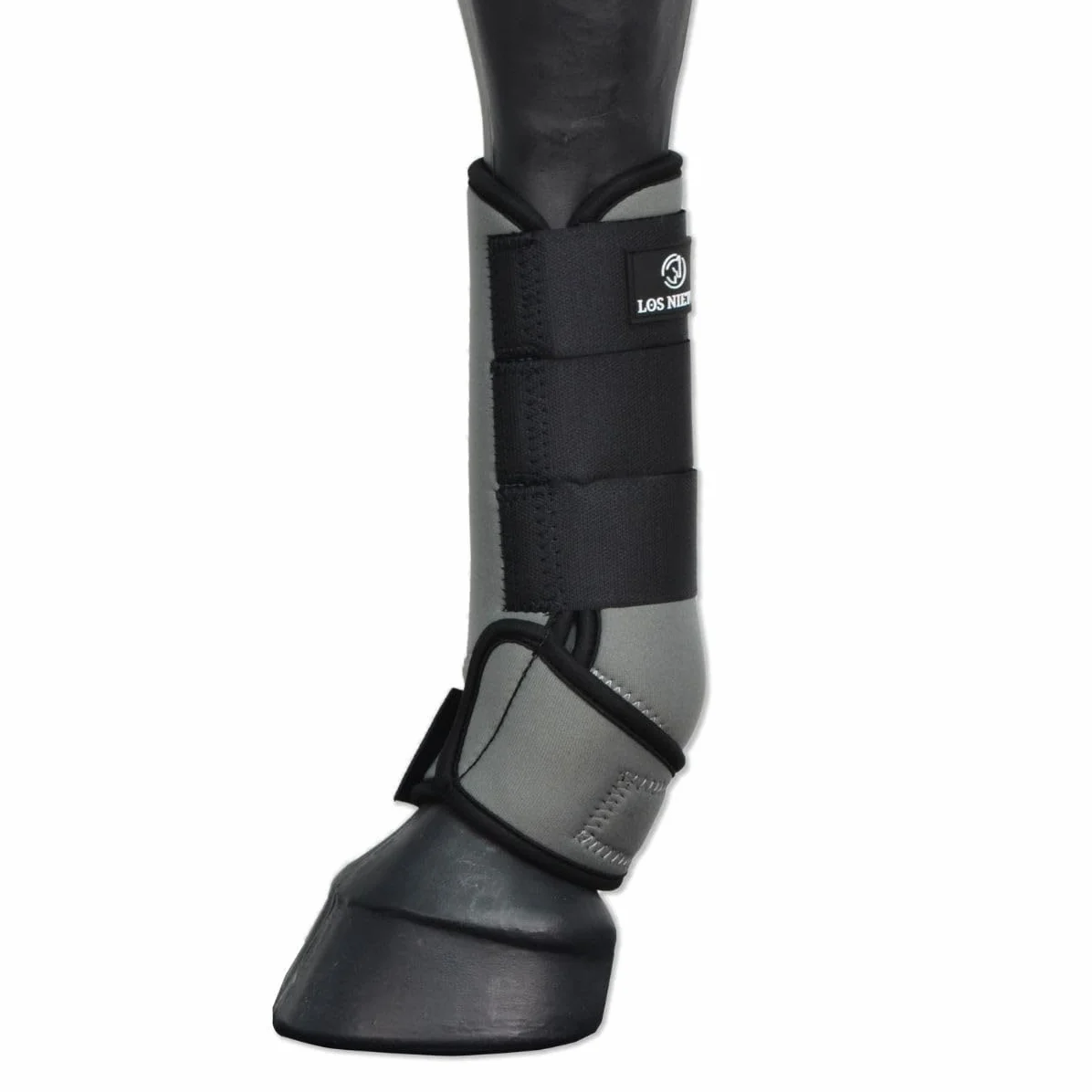 Protector Softopren Los Nietos Dressage |Set de un par | Talla XL | Color Gris | Equipamiento para el caballo | Producto de Guarnicionería | Tradición artesana | Los Nietos
