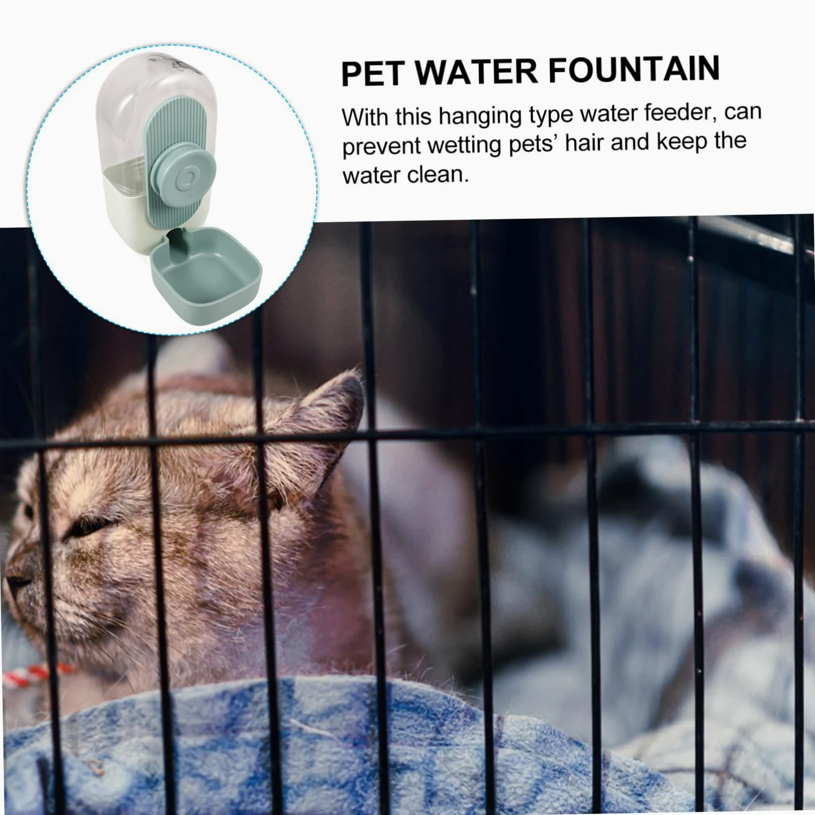 Yardwe 5 Uds Fuente De Agua para Mascotas Bebedero Automático para Mascotas Alimentador De Botella De Agua para Perros Alimentador para Gatos Alimentador De Agua para Cachorros