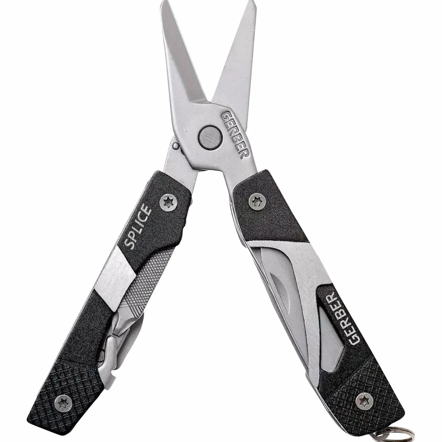 Fiskars Multiherramienta de bolsillo Splice Negro