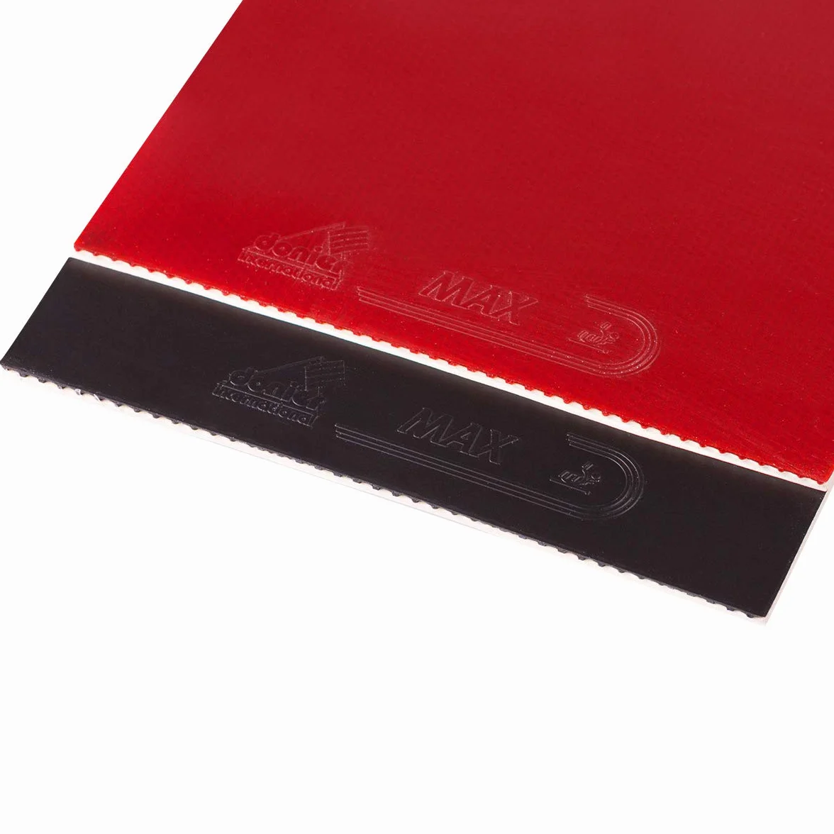 Donier Goma de Ping Pong MAX 2,0 mm Negro Tenis de Mesa Alta Velocidad Control