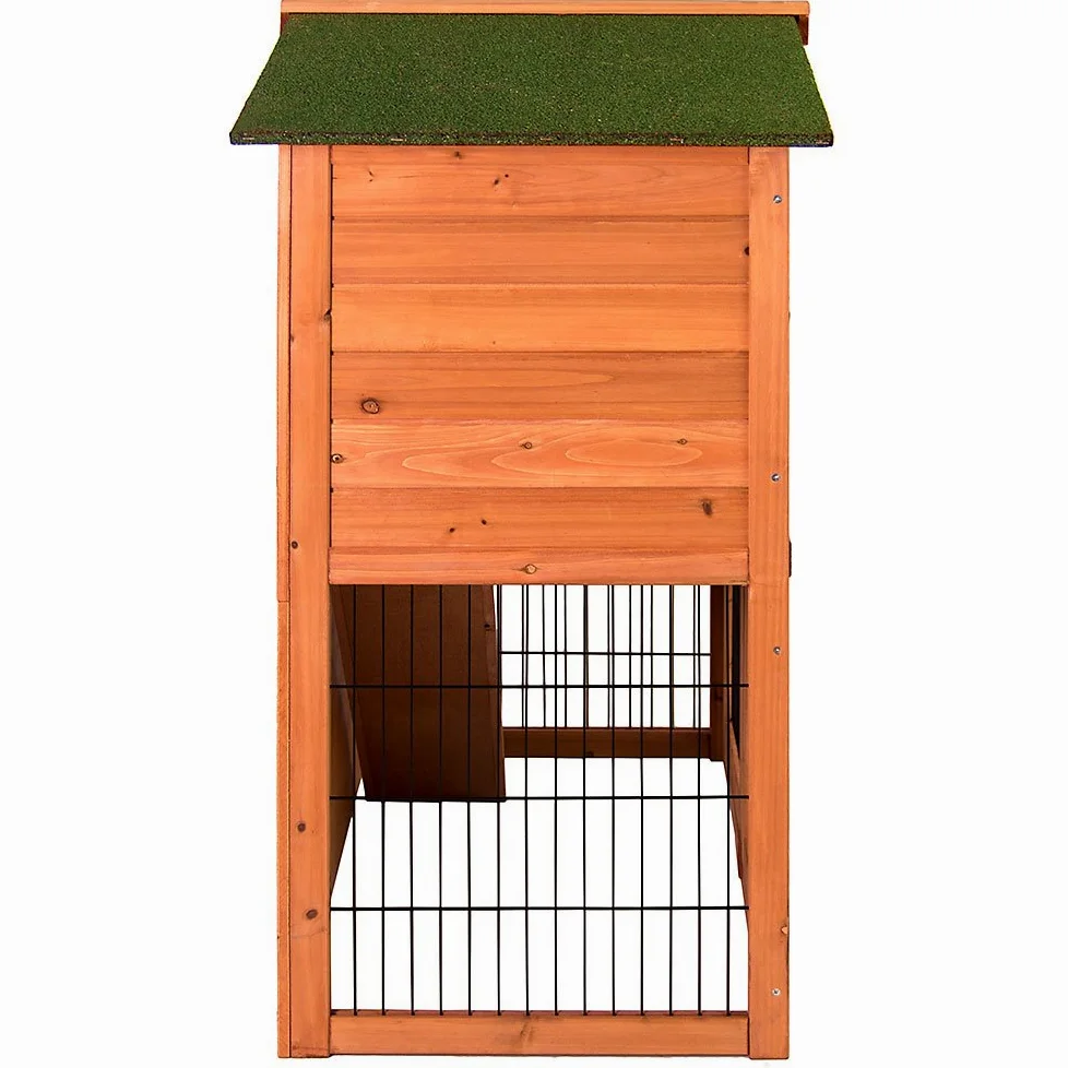 Home Discount Jaula de Madera para Mascotas, 2 Pisos, Bandeja Deslizante