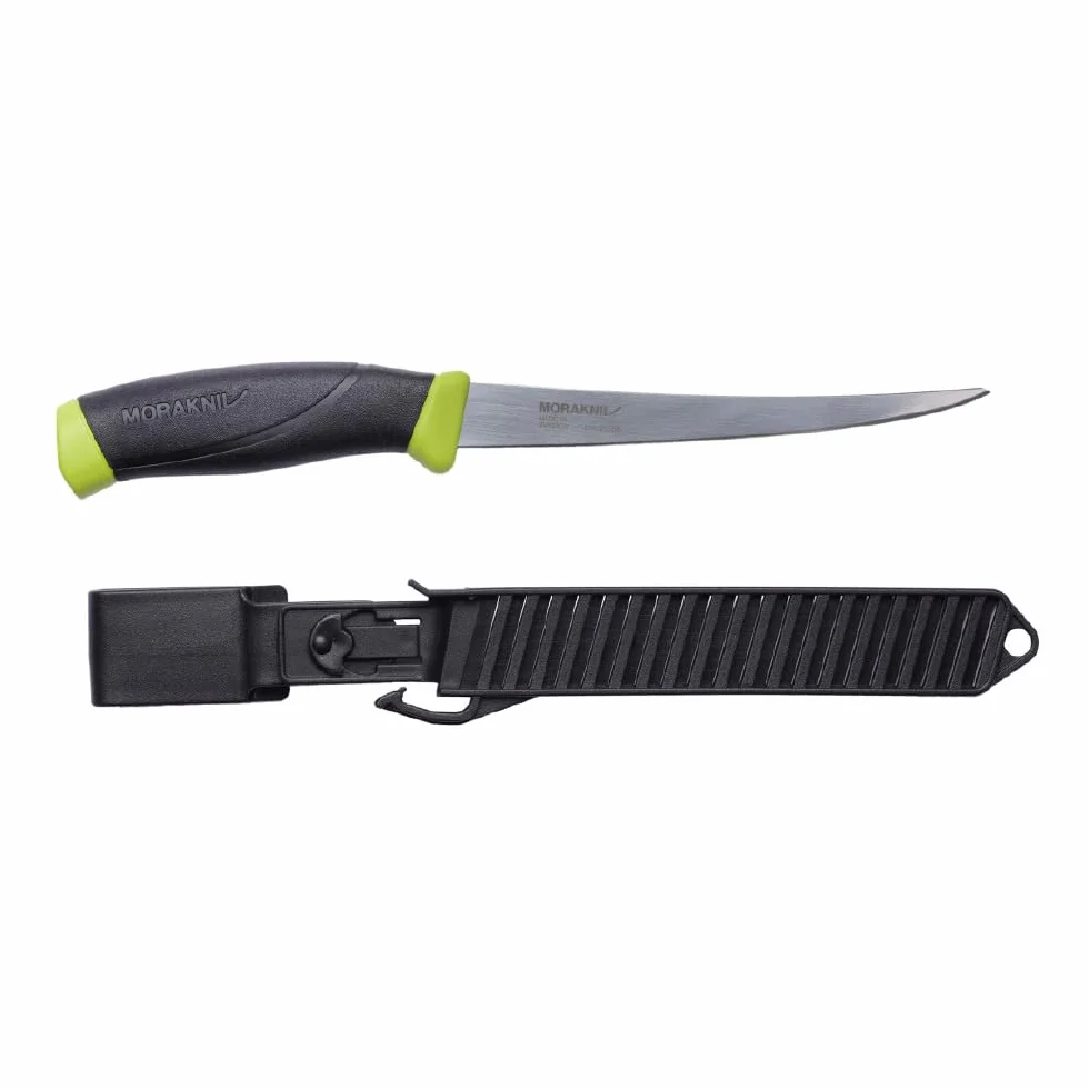Morakniv Companion Filet Knife 15,5 cm Negro Amarillo