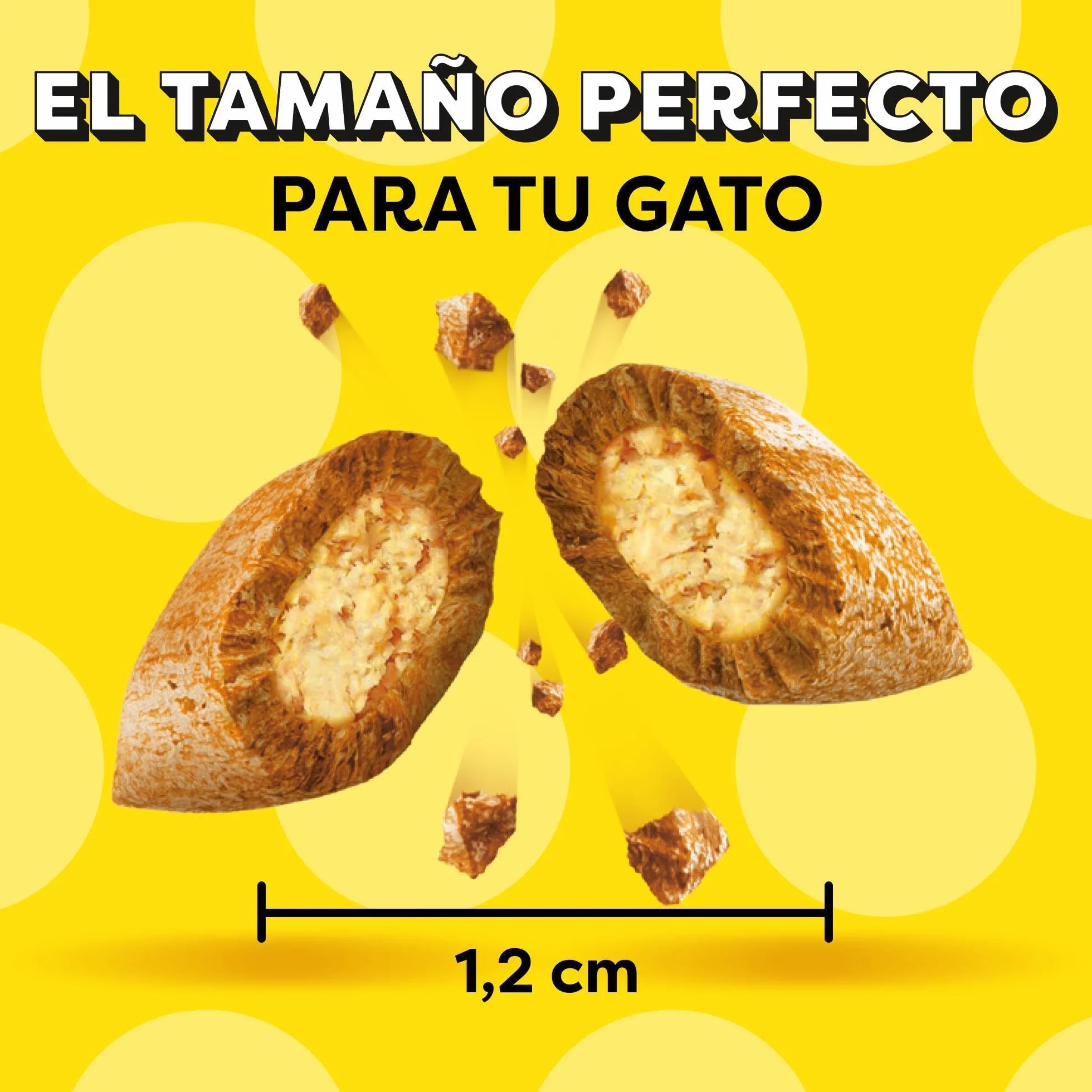 Mars Catisfactions Premios para Gatos, Sabor Salmón (Pack de 6 x 60g)