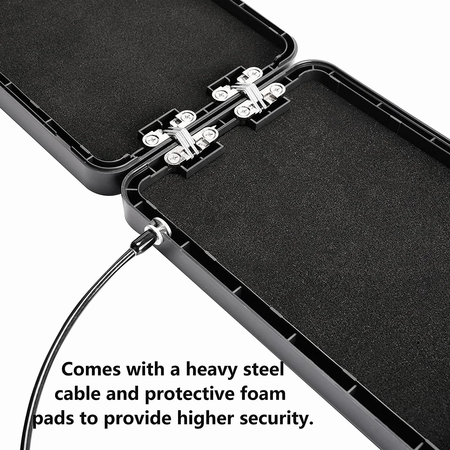 BOOSTEADY Caja Fuerte Pequeña con Cerradura de Combinación para Pistolas