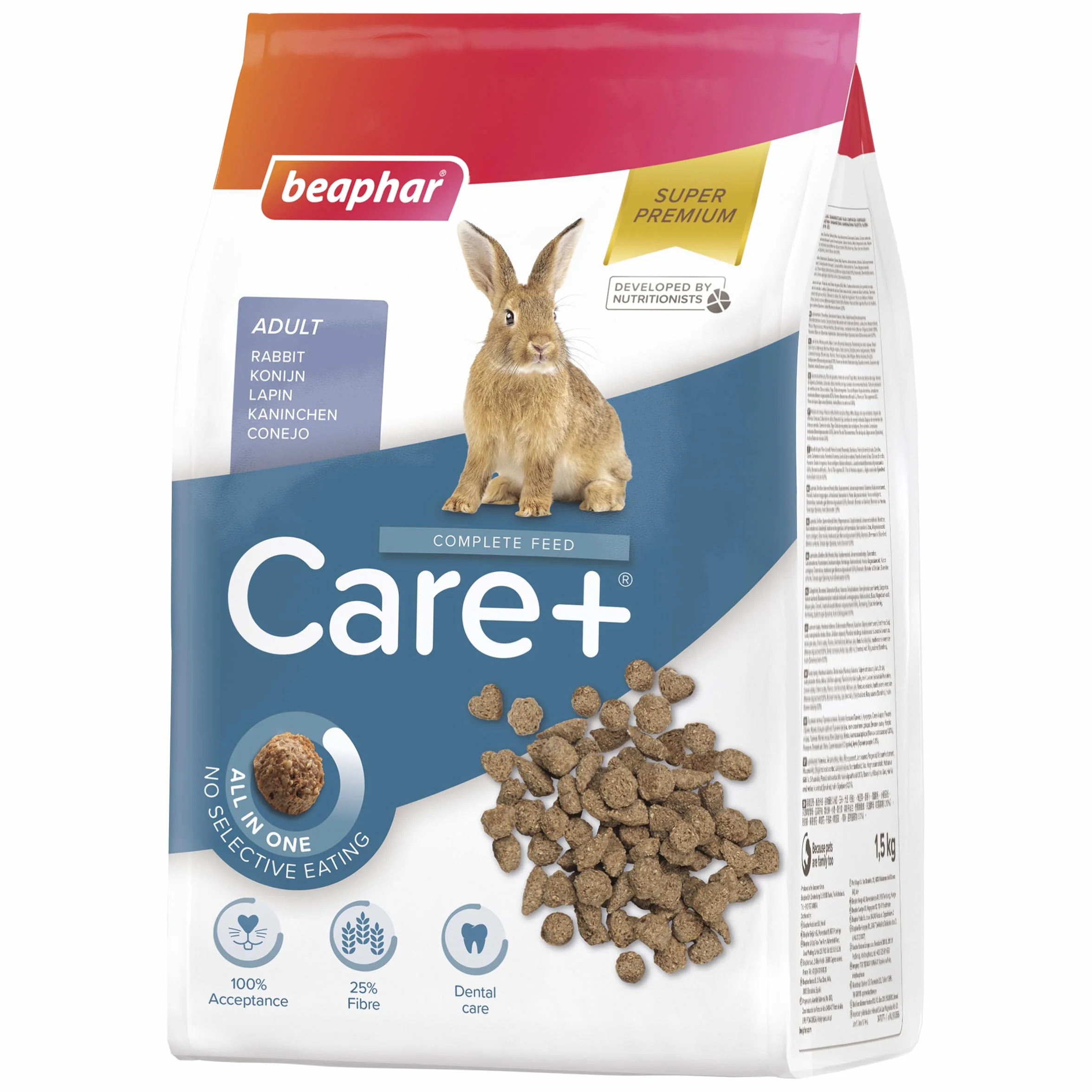BEAPHAR Care+ Conejo 1,5KG