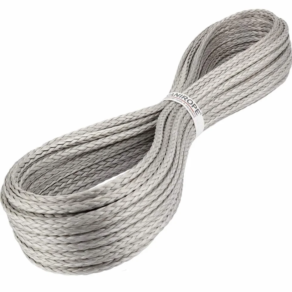 Cuerda Dyneema PRO 10 mm 10 M trenzada Carbon